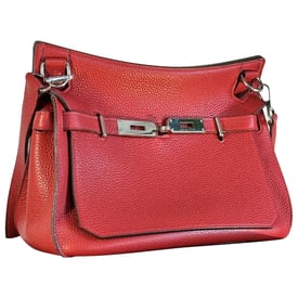 Hermes Jypsiere Handbag Clemence Leather 2012