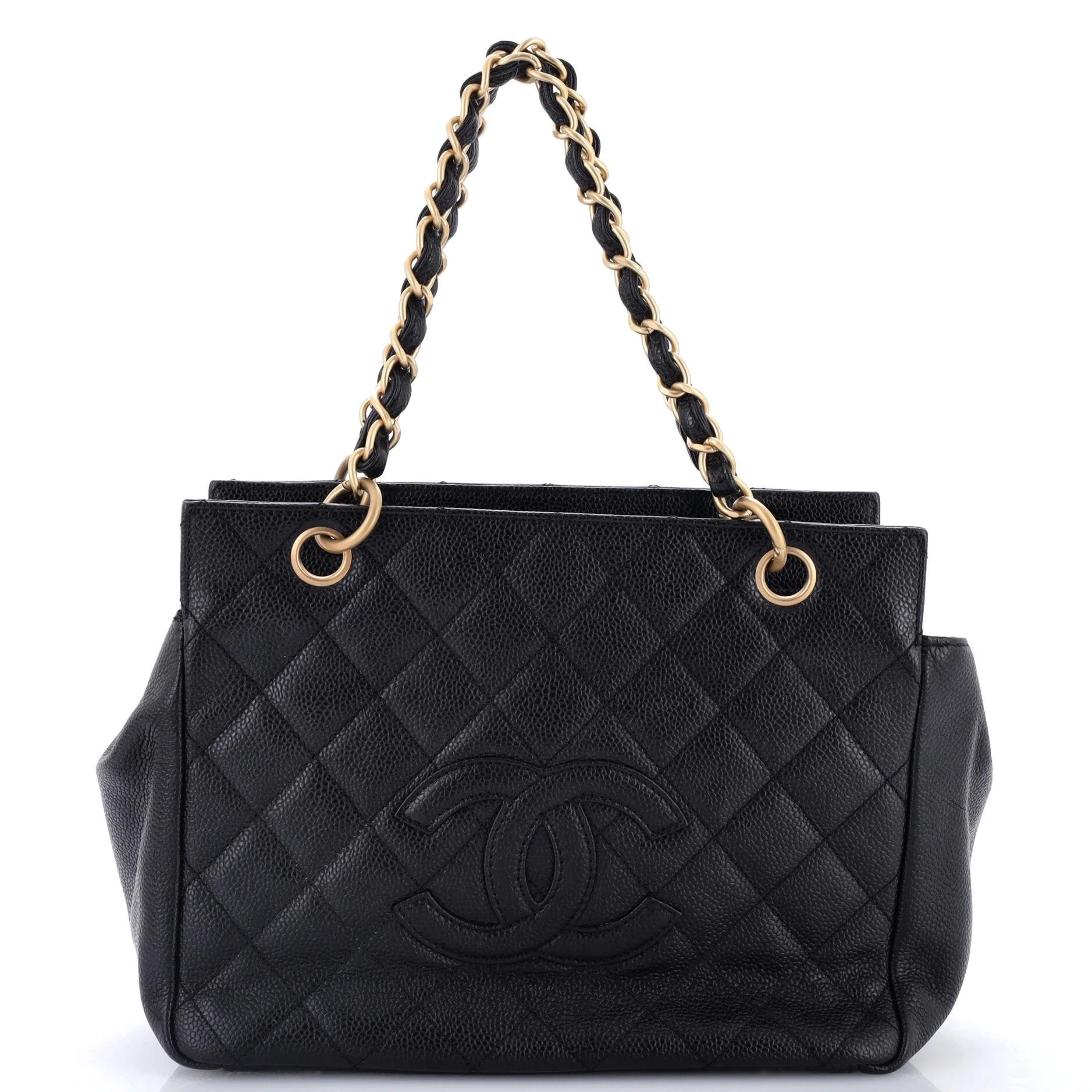 Leather tote