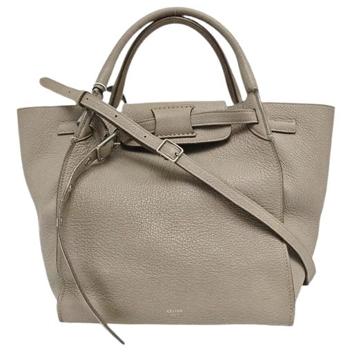 Big Bag leather handbag