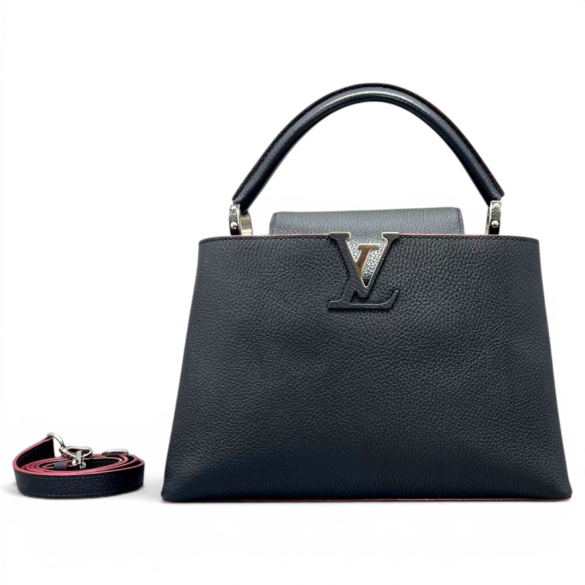 Capucines leather handbag