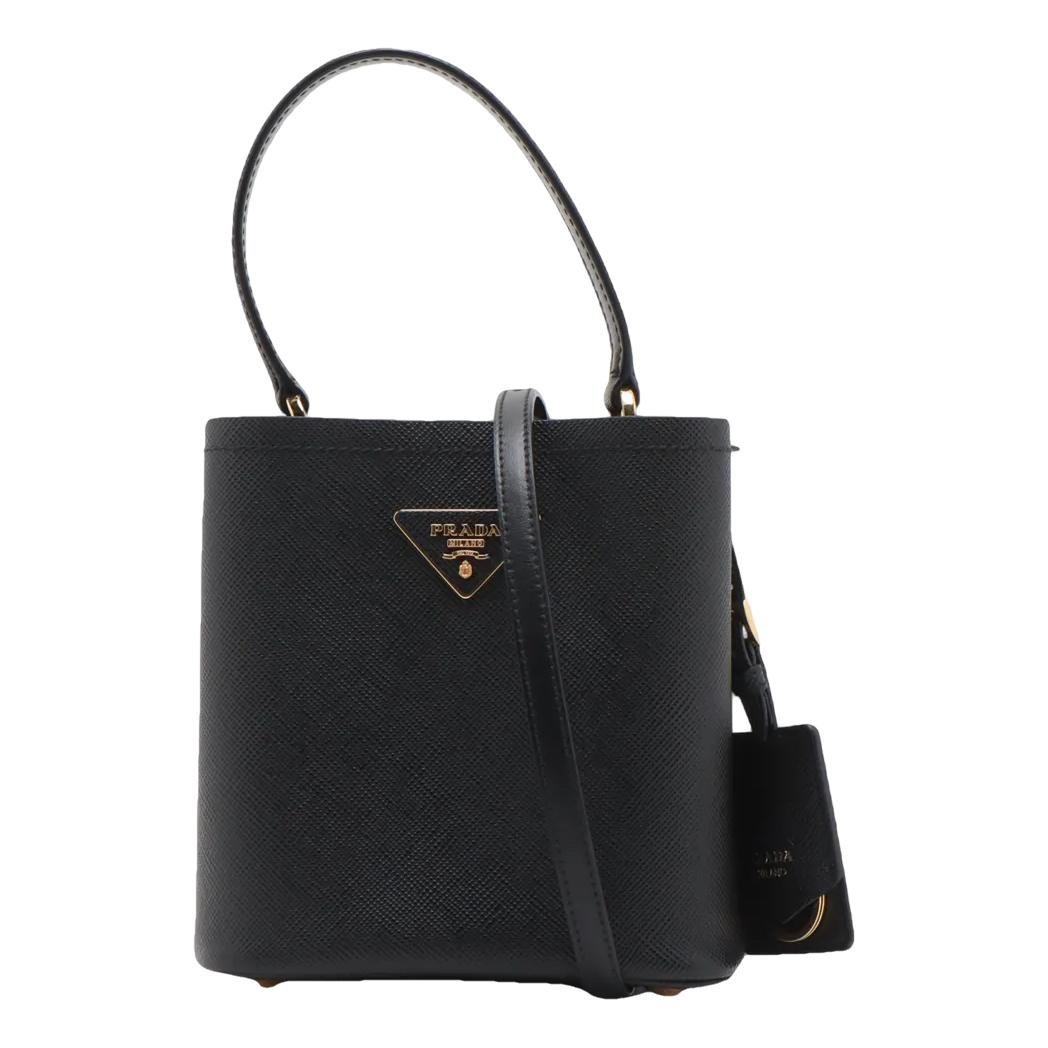 Panier leather handbag