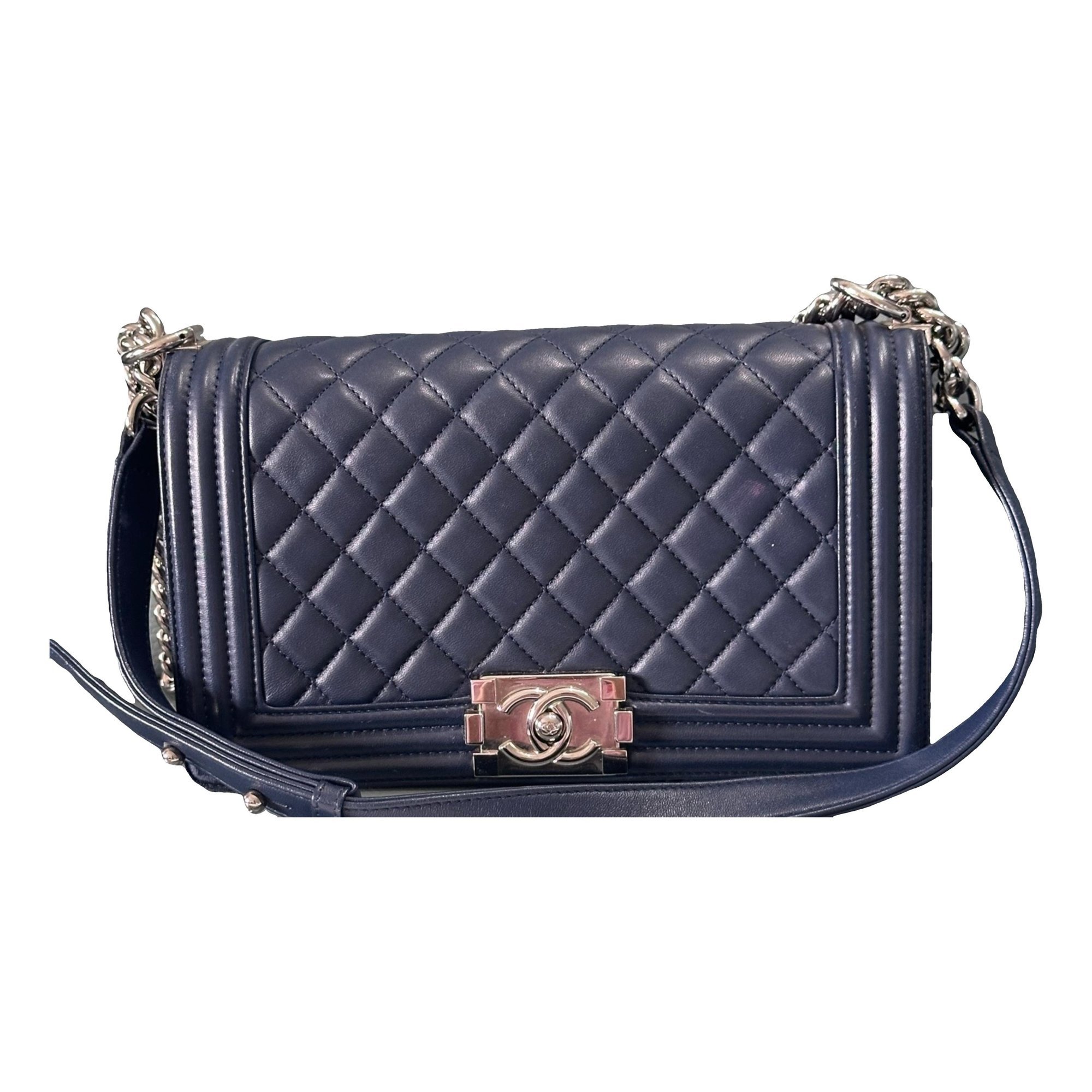 Boy leather crossbody bag