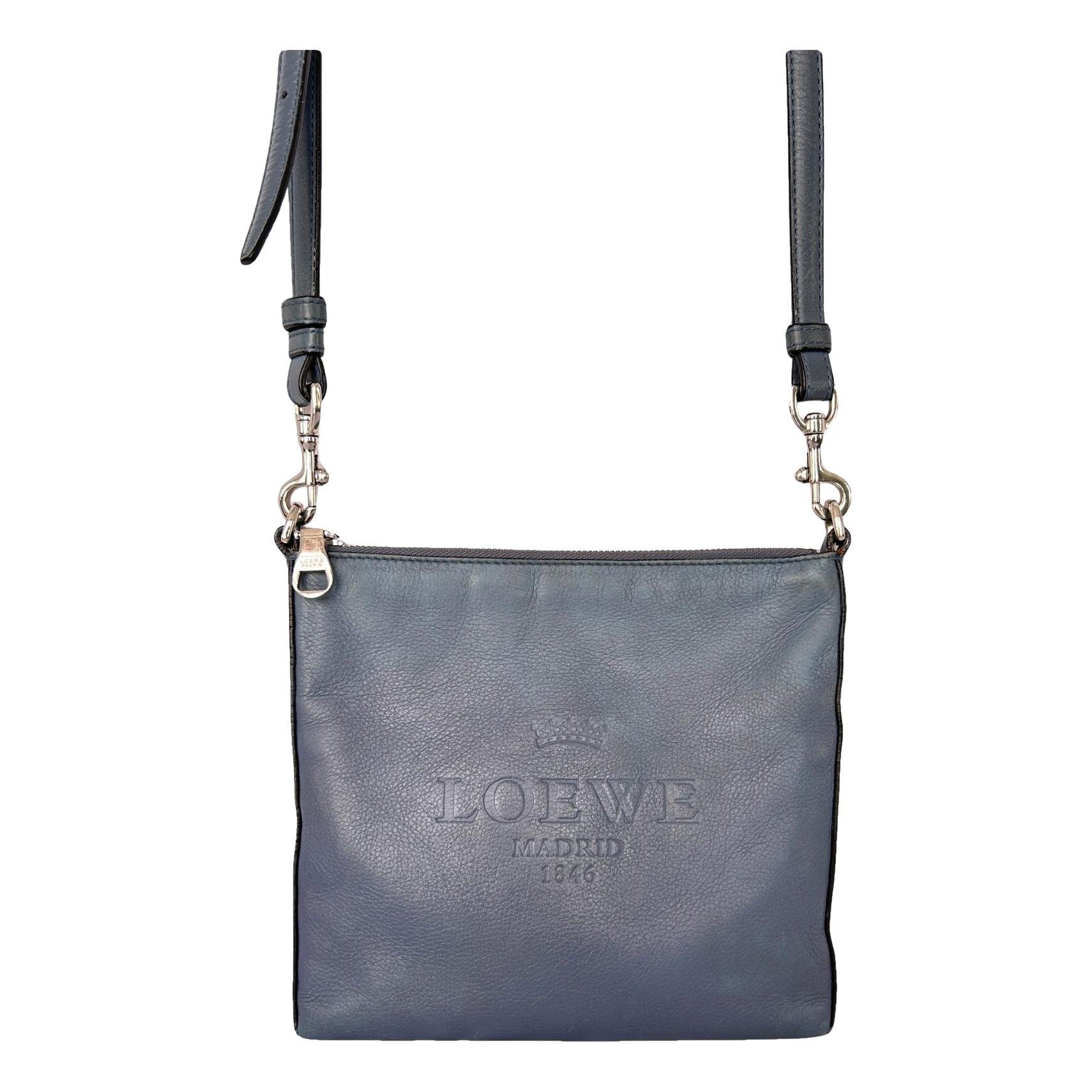 Leather crossbody bag