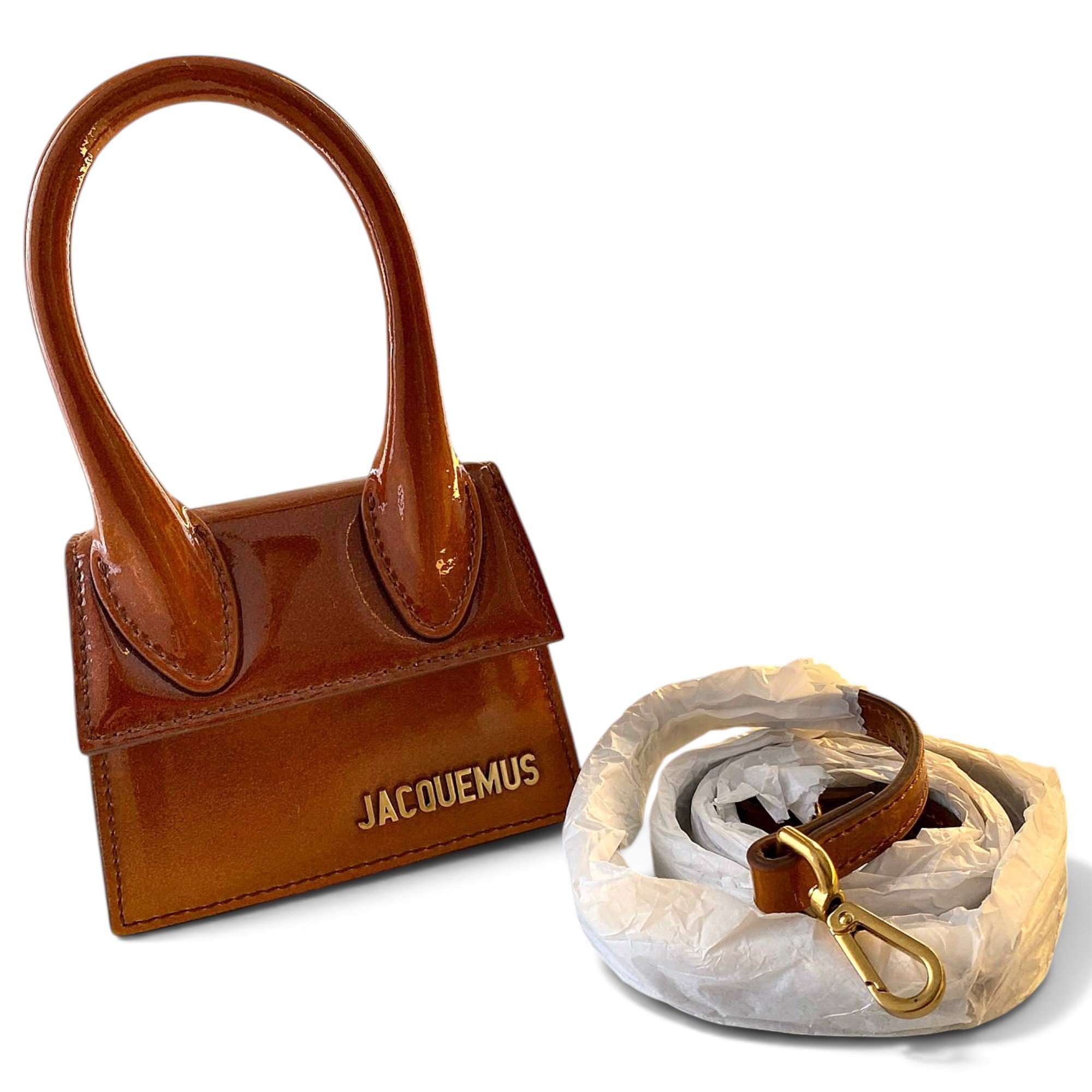 Chiquito patent leather crossbody bag