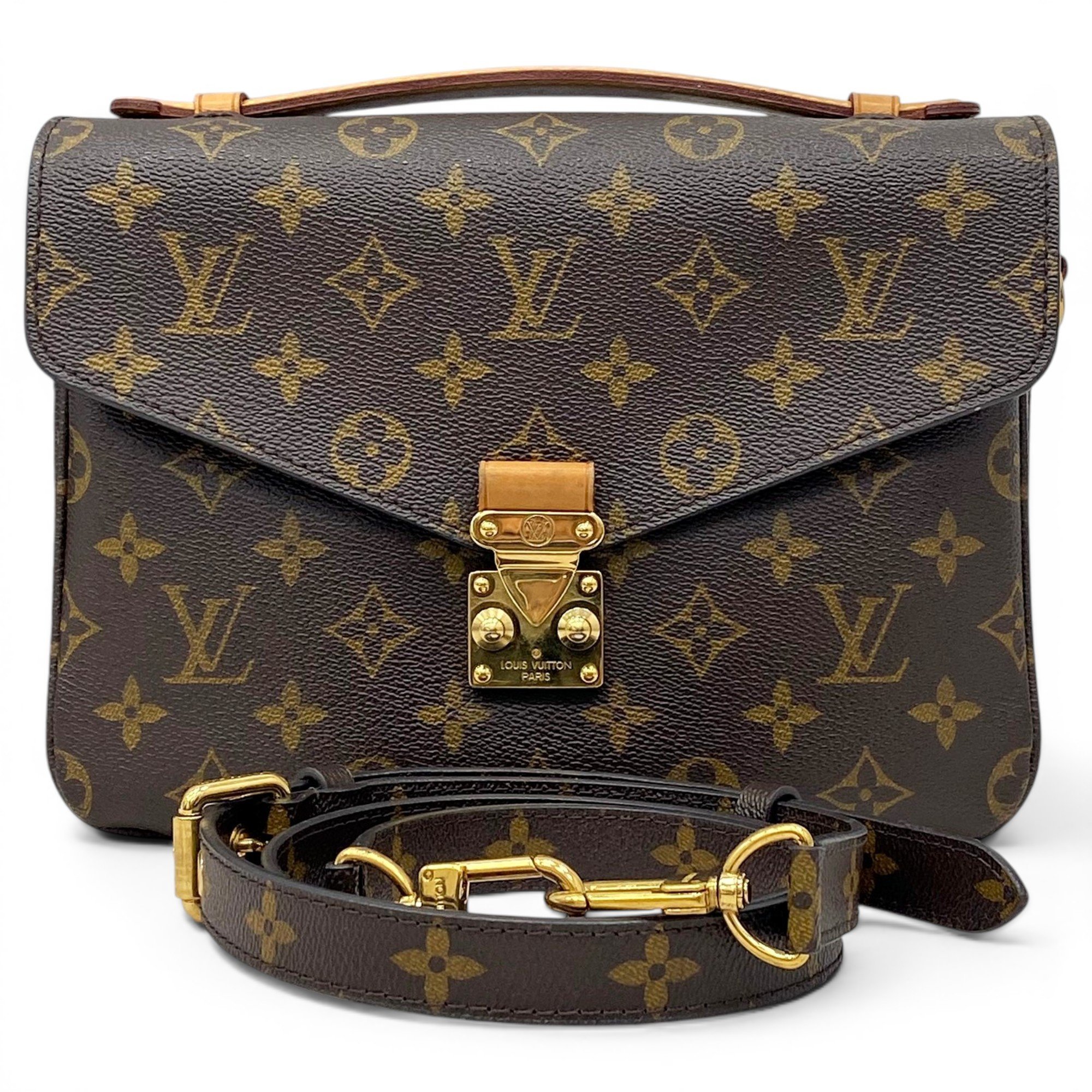 Metis leather handbag
