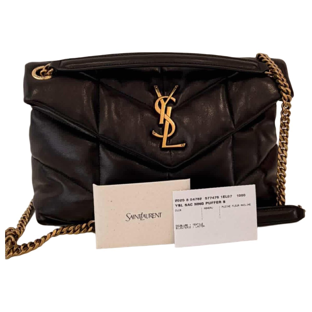 Leather handbag
