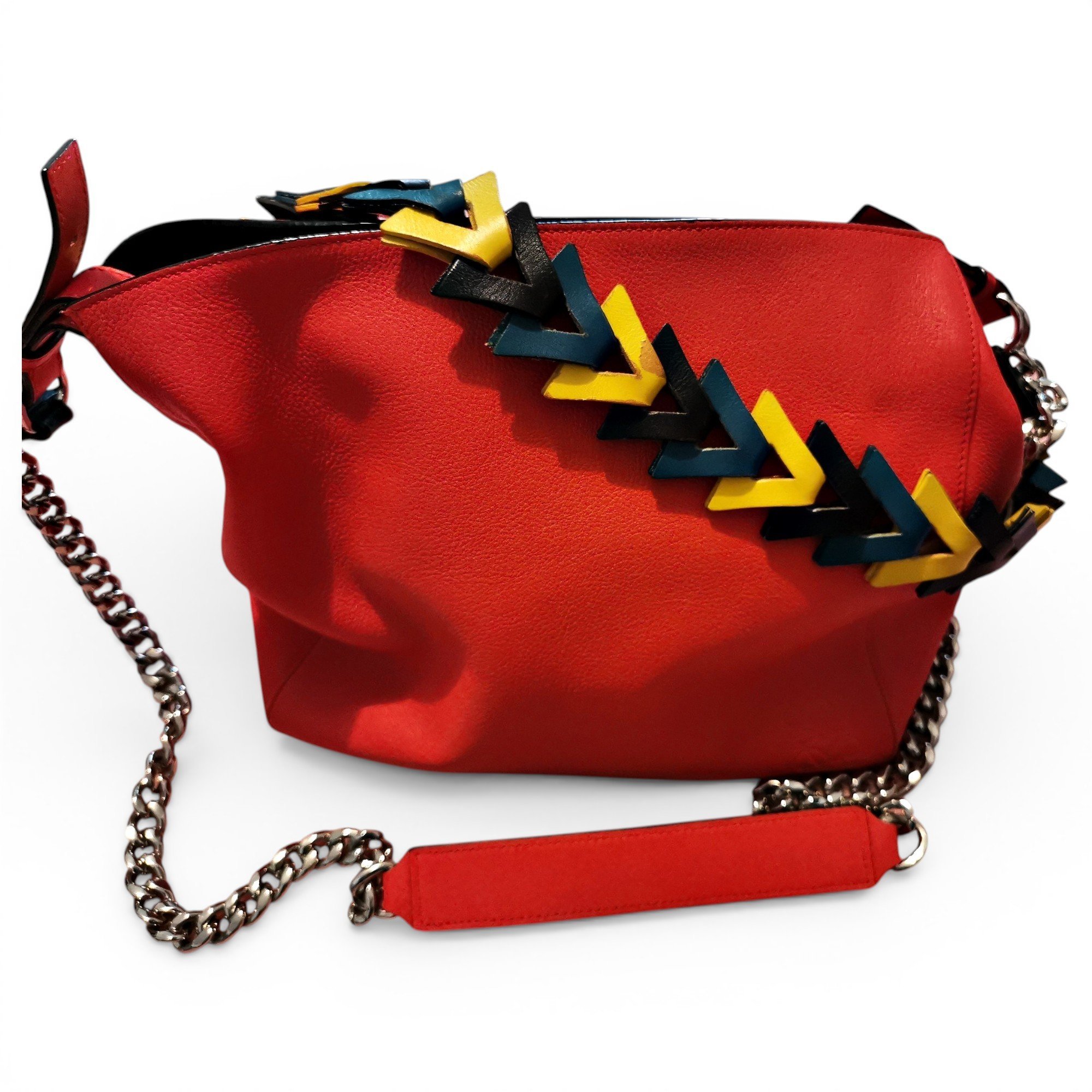 Leather handbag