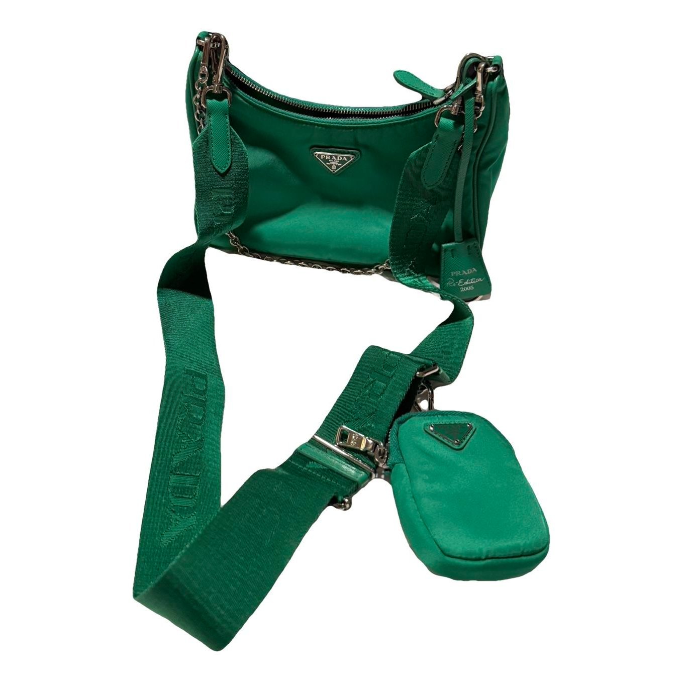 Re-edition cloth handbag