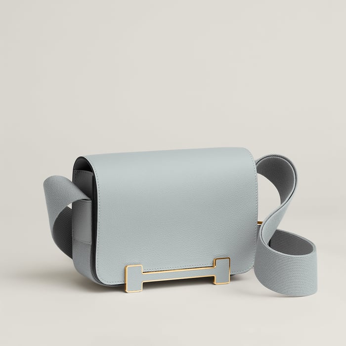 Bleu Glacier Hermès Geta Bag