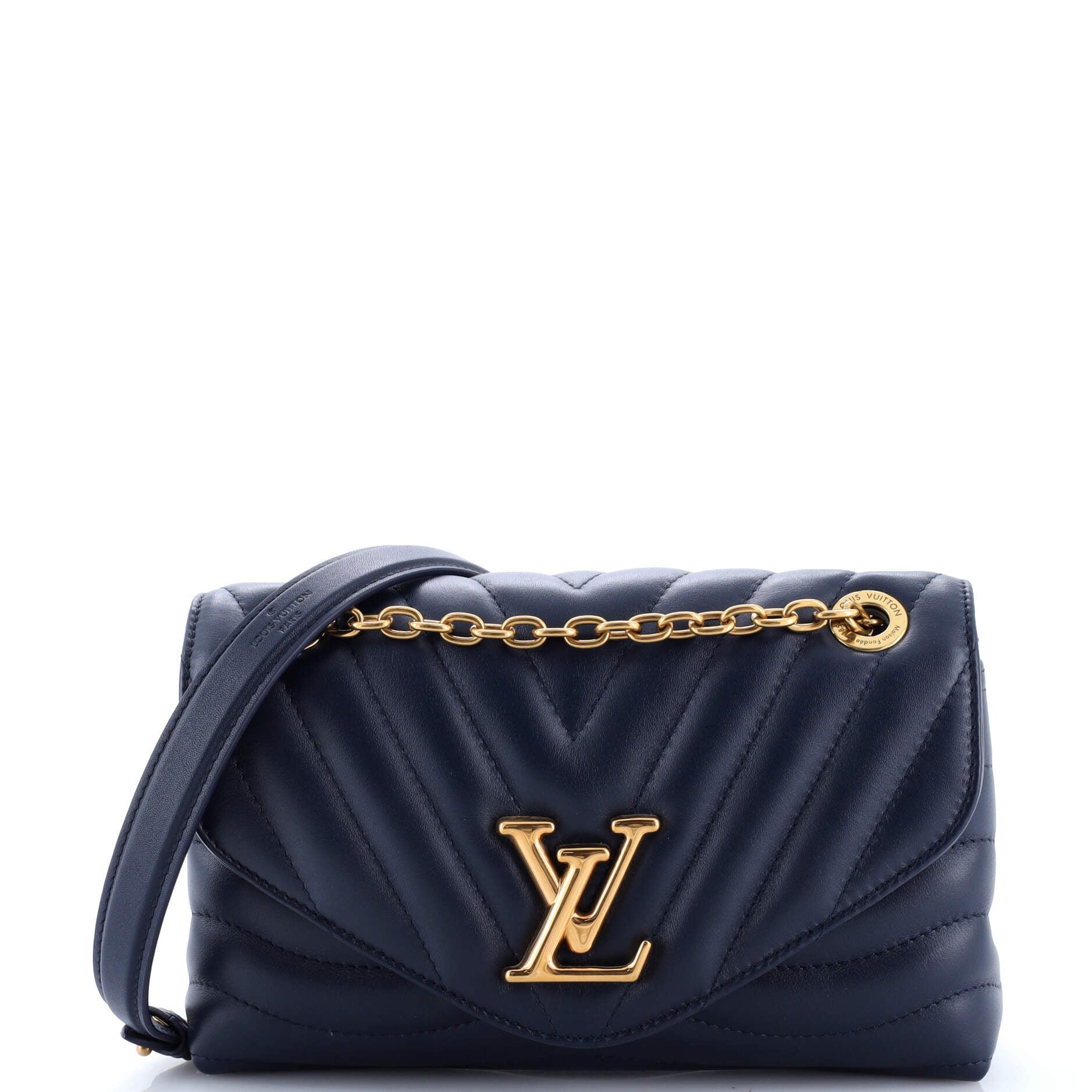 Louis Vuitton New Wave Chain Bag NM Quilted Leather MM