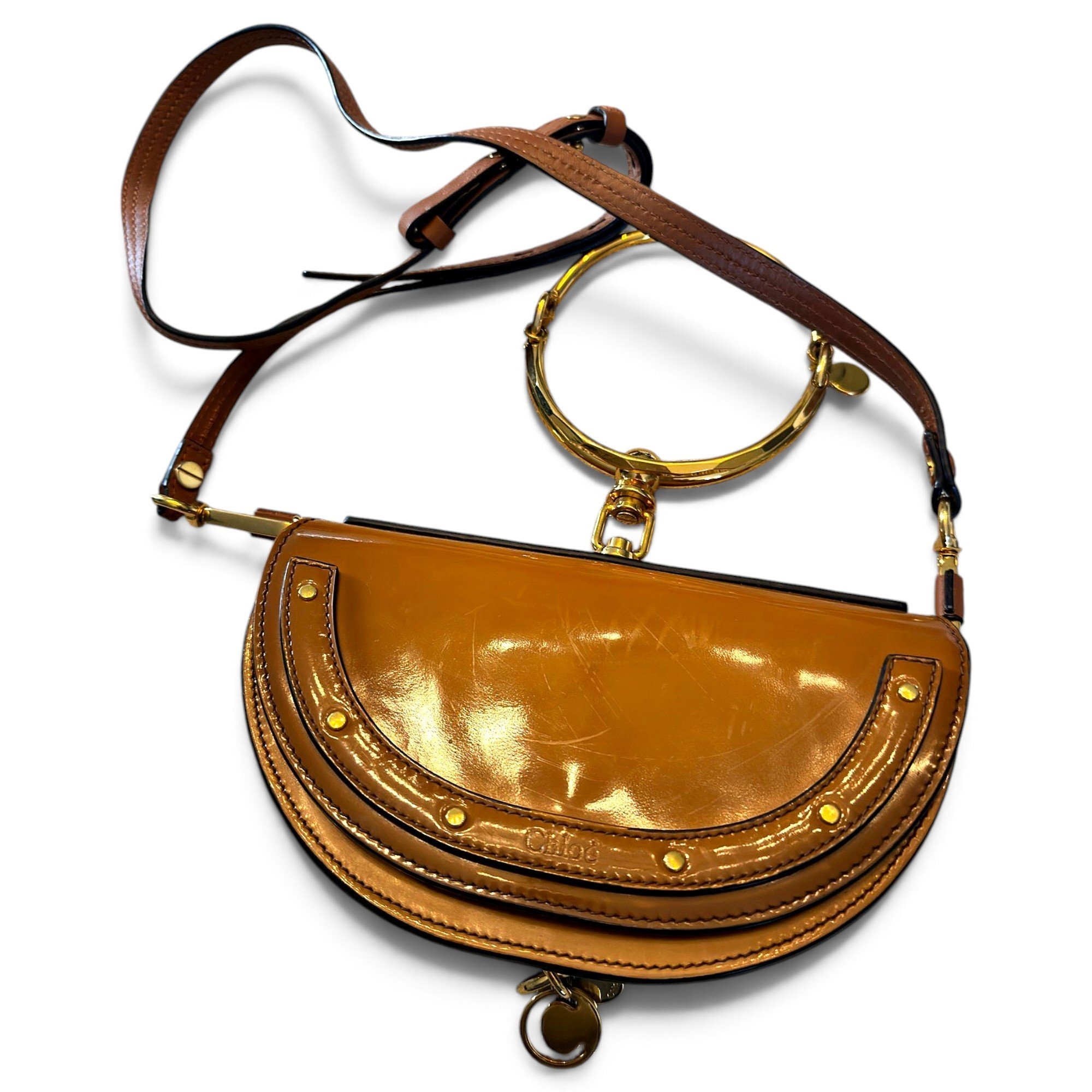 Chloe Bracelet Nile leather handbag
