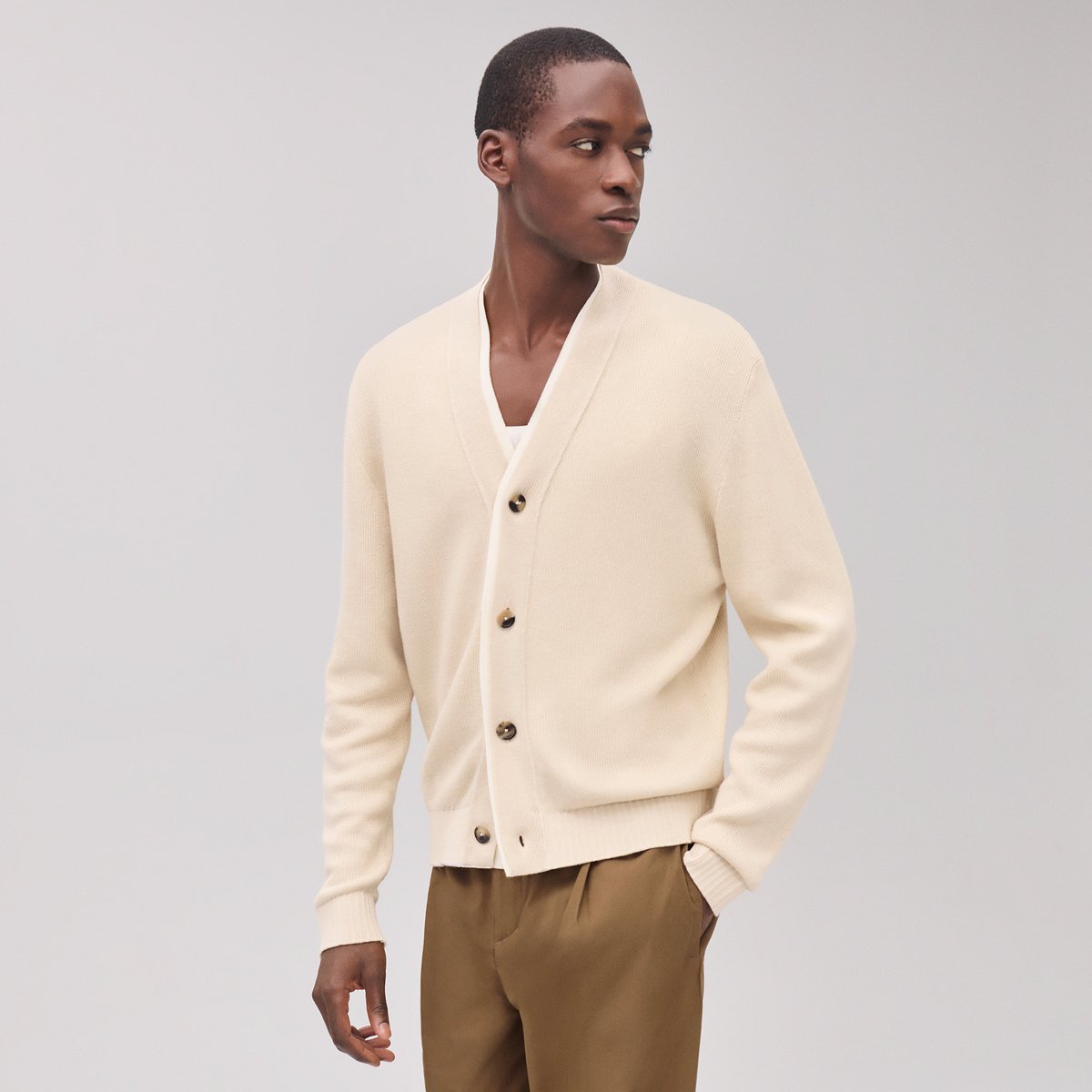 "Lin et l'autre" buttoned cardigan