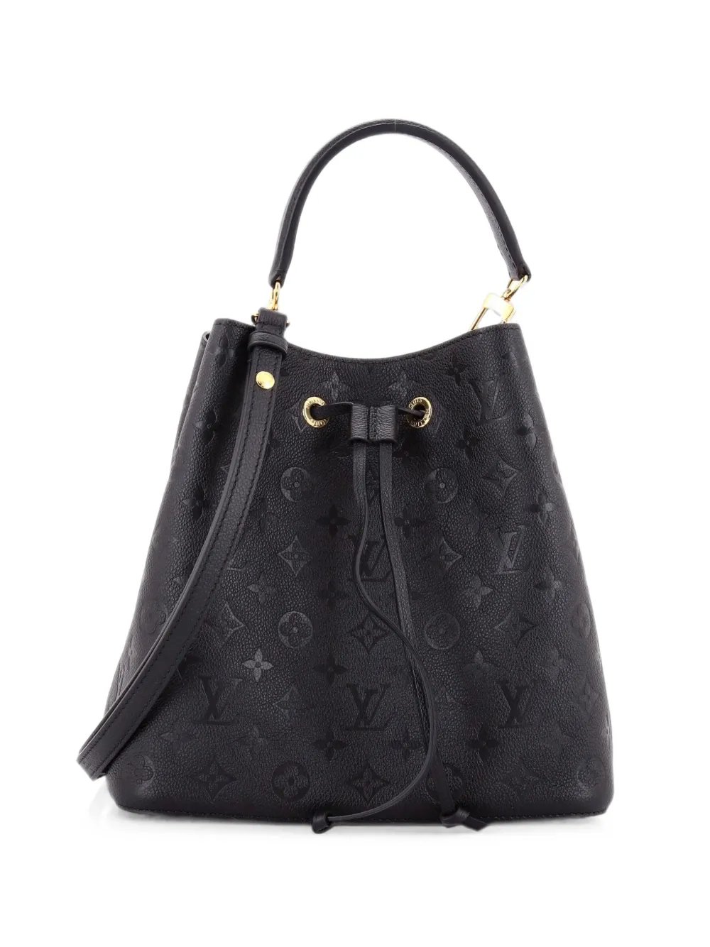 NeoNoe Handbag Monogram Empreinte Leather MM bucket bag