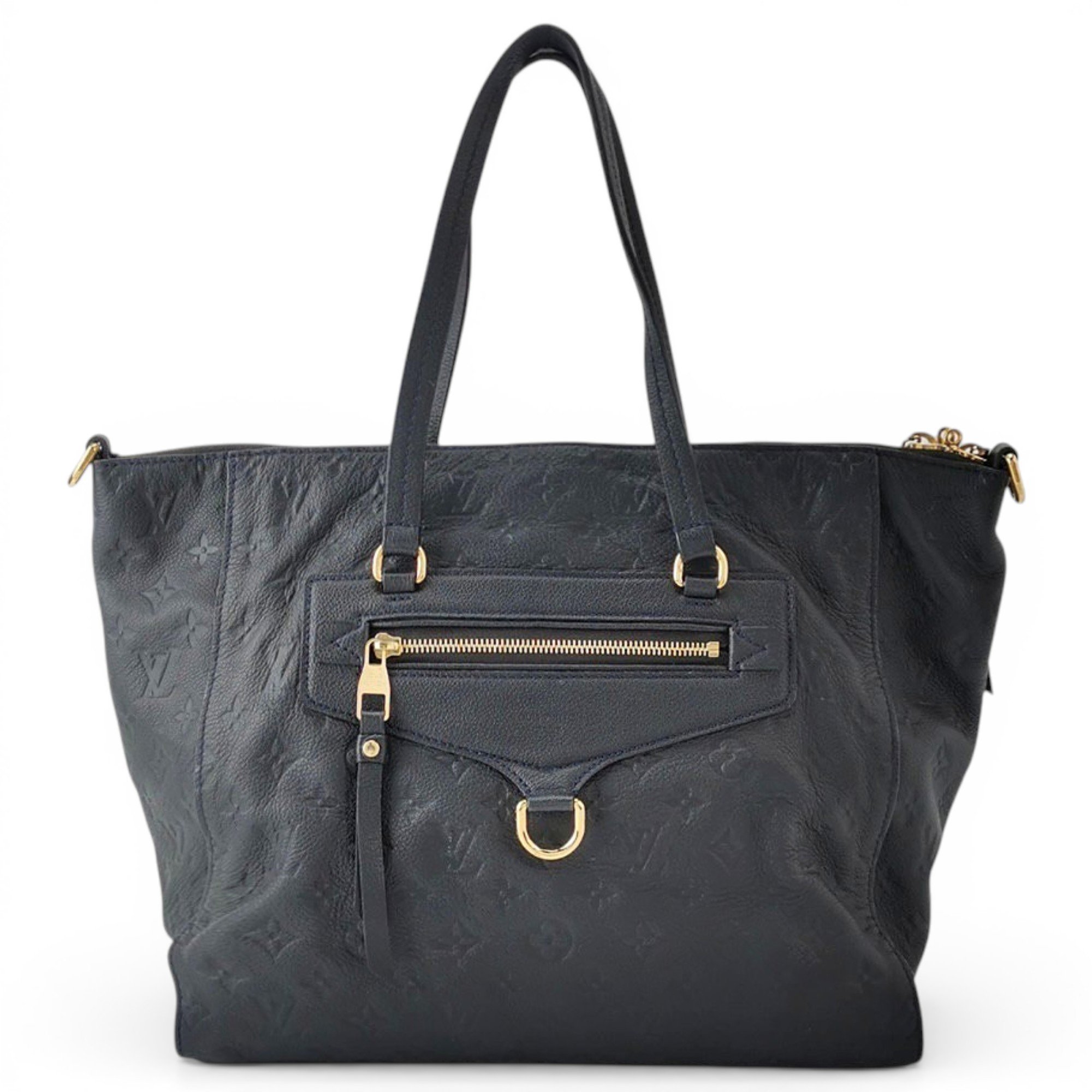 Lumineuse leather handbag