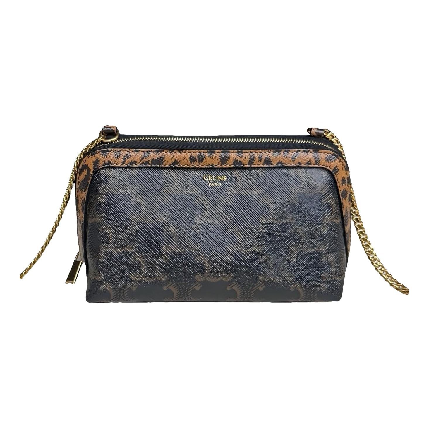 Triomphe leather bag