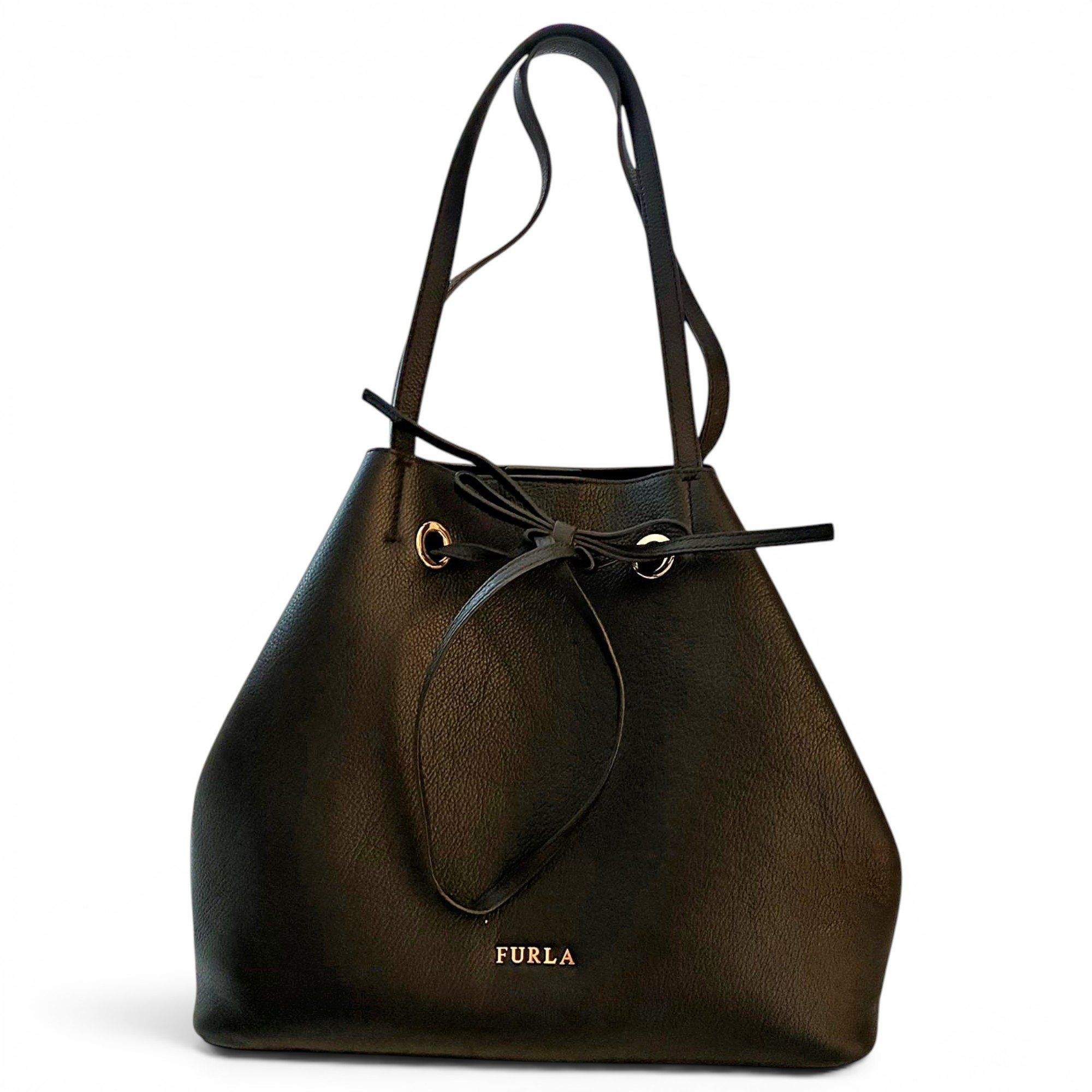 Leather handbag