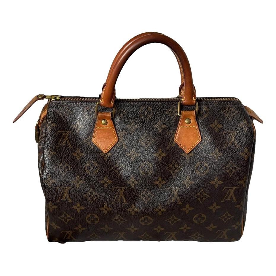 Speedy leather handbag