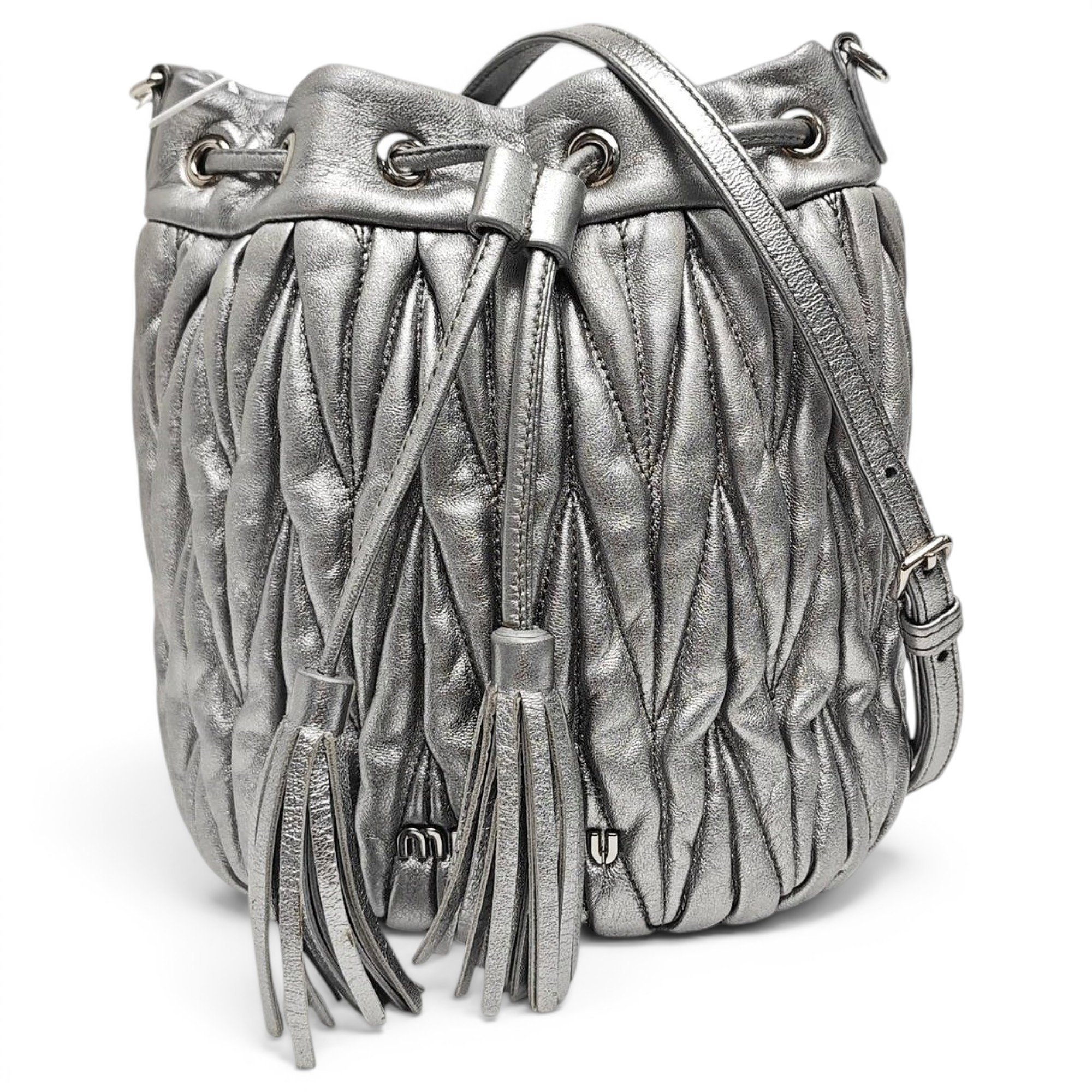 Leather crossbody bag