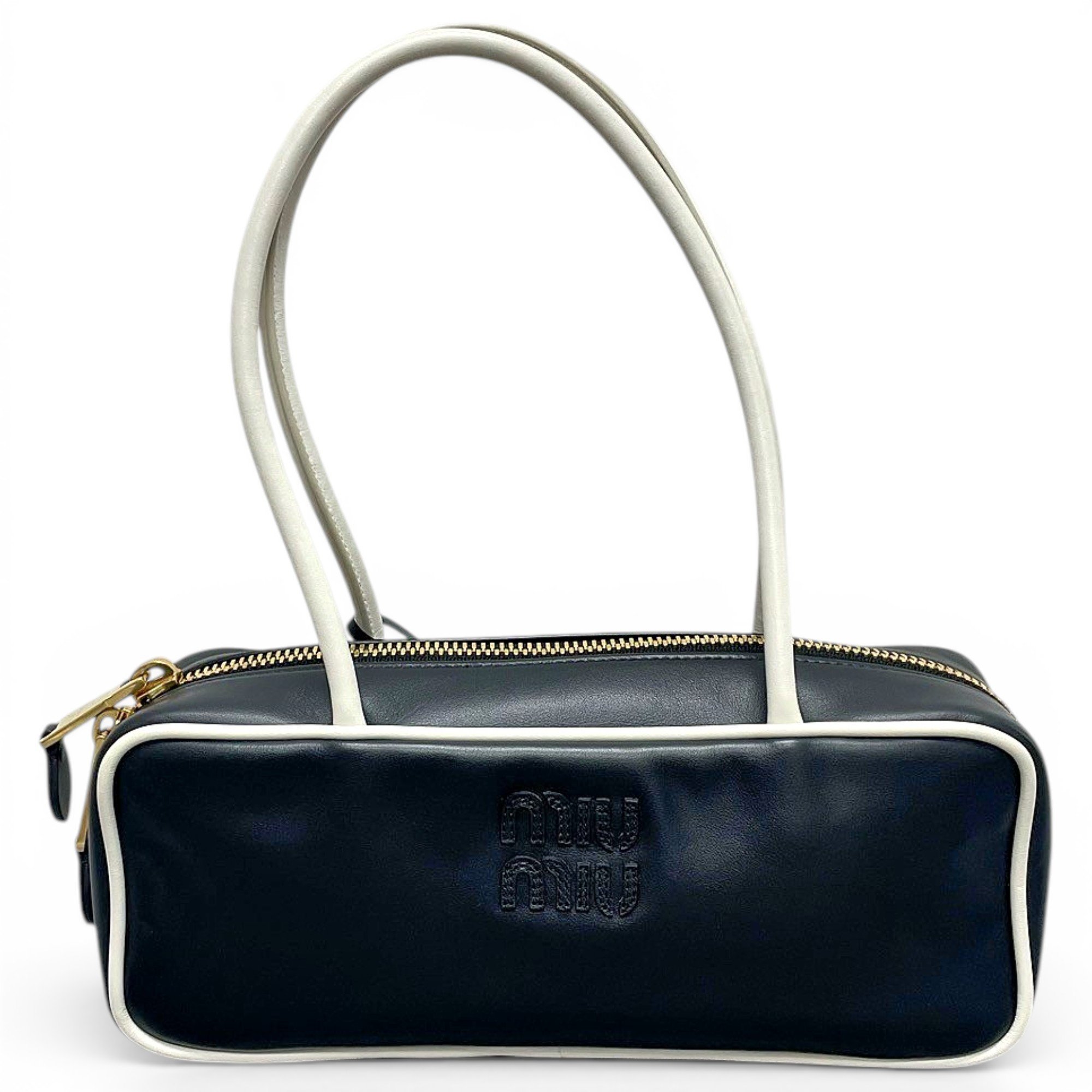 Beau leather handbag