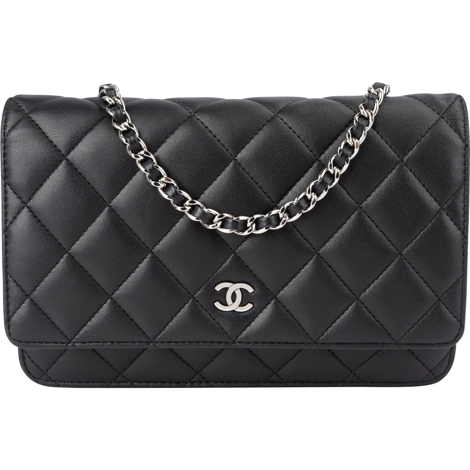 Wallet On Chain Timeless/Classique leather crossbody bag