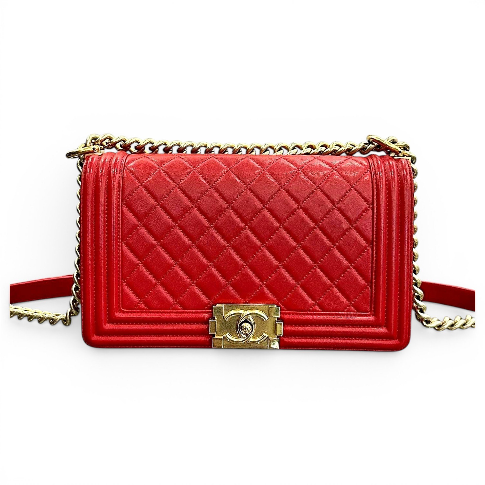 Leather handbag