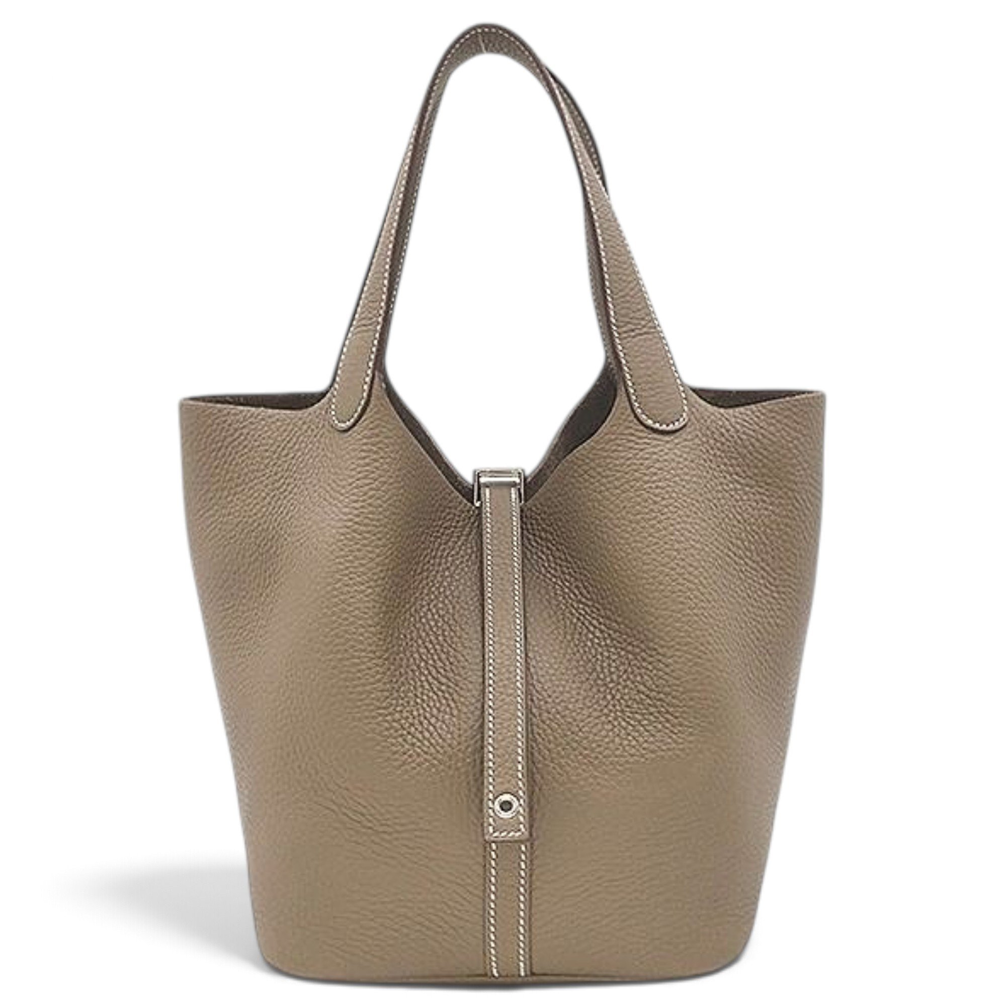 Picotin leather handbag