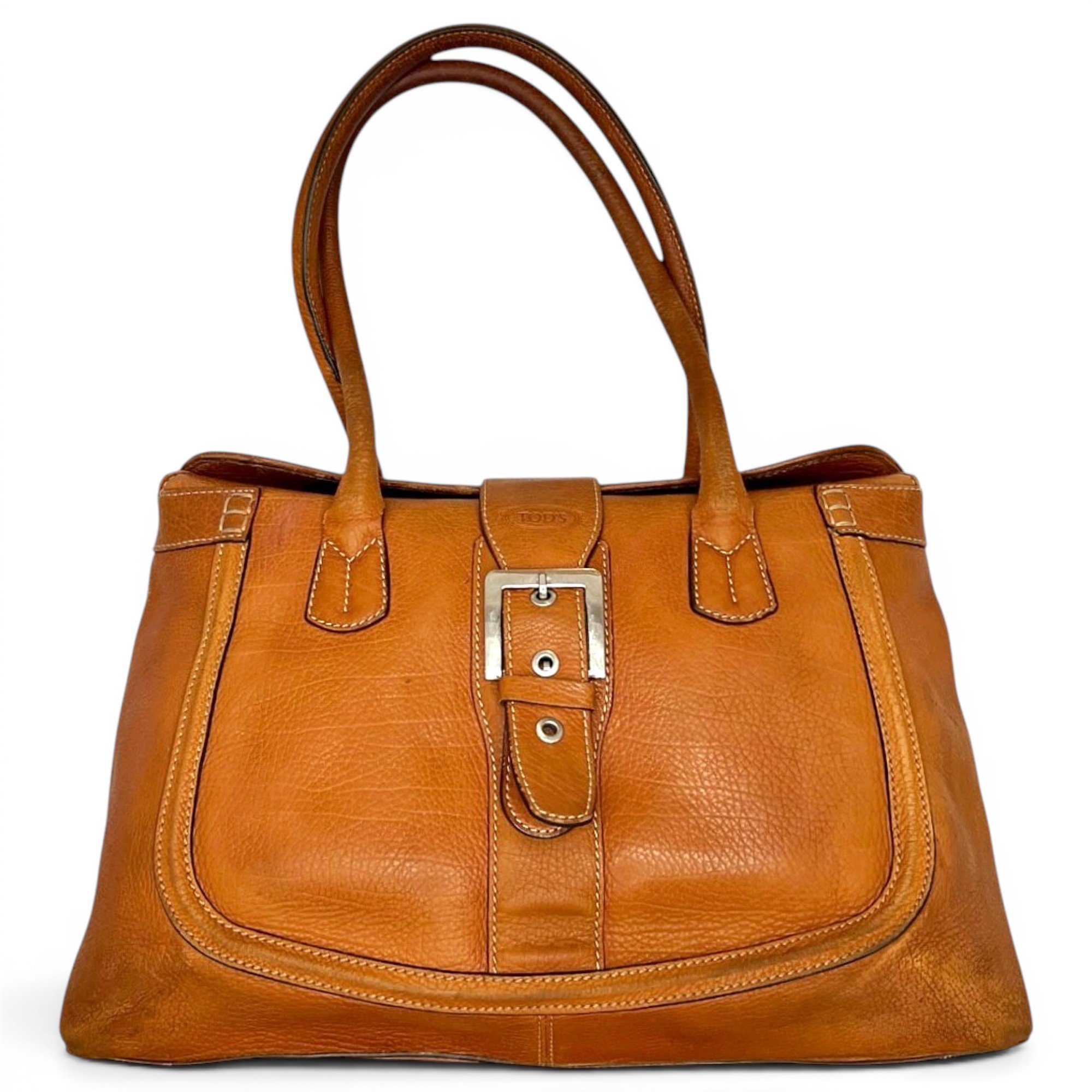 Leather handbag