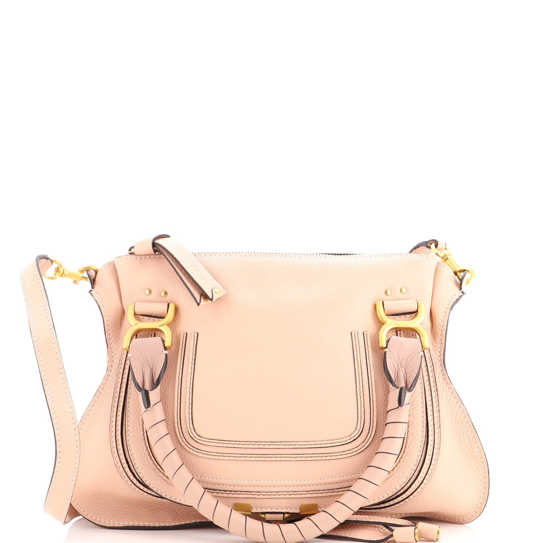Marcie Satchel Leather Medium