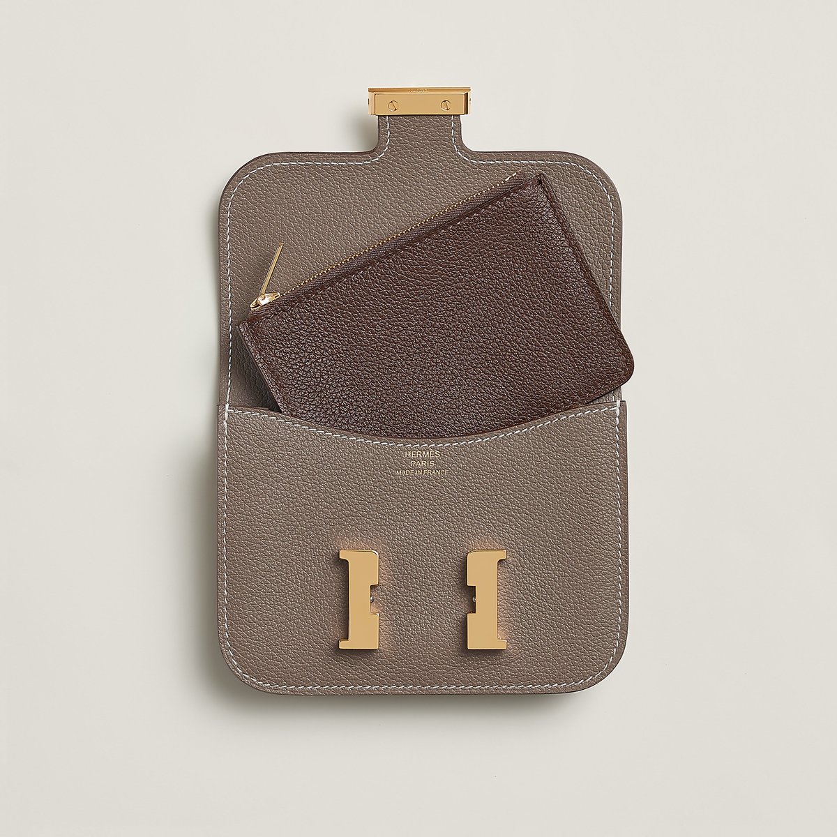 Constance Slim 투톤 지갑