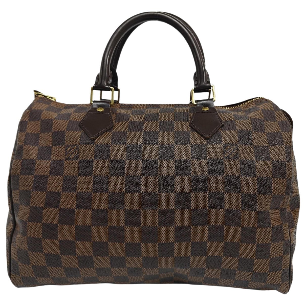 Nano Speedy / Mini HL leather handbag