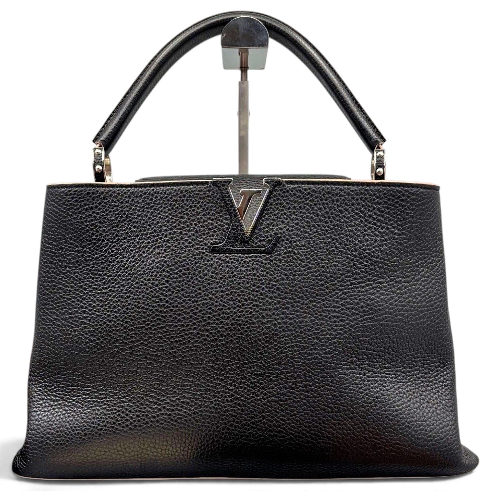Capucines leather handbag