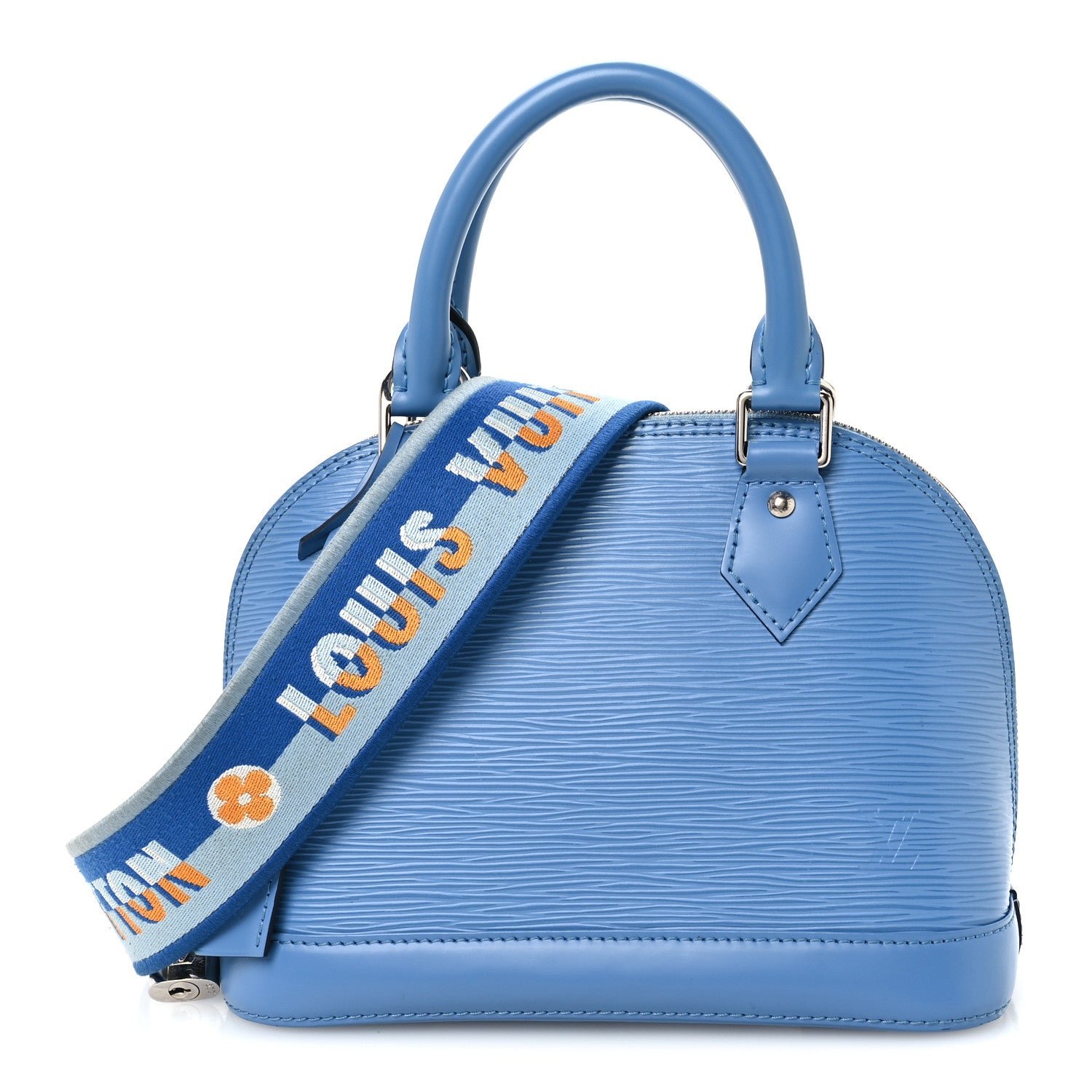 Louis Vuitton Epi Jacquard Alma BB Bleuet