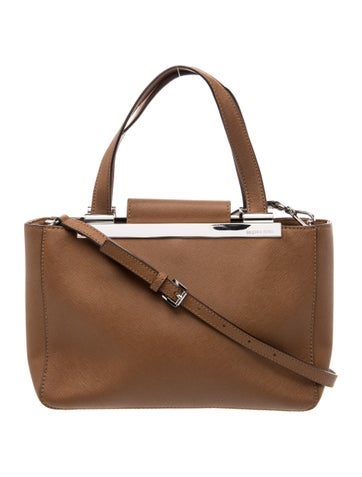 Leather Top Handle Bag