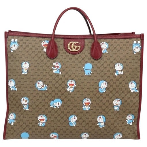 Leather tote