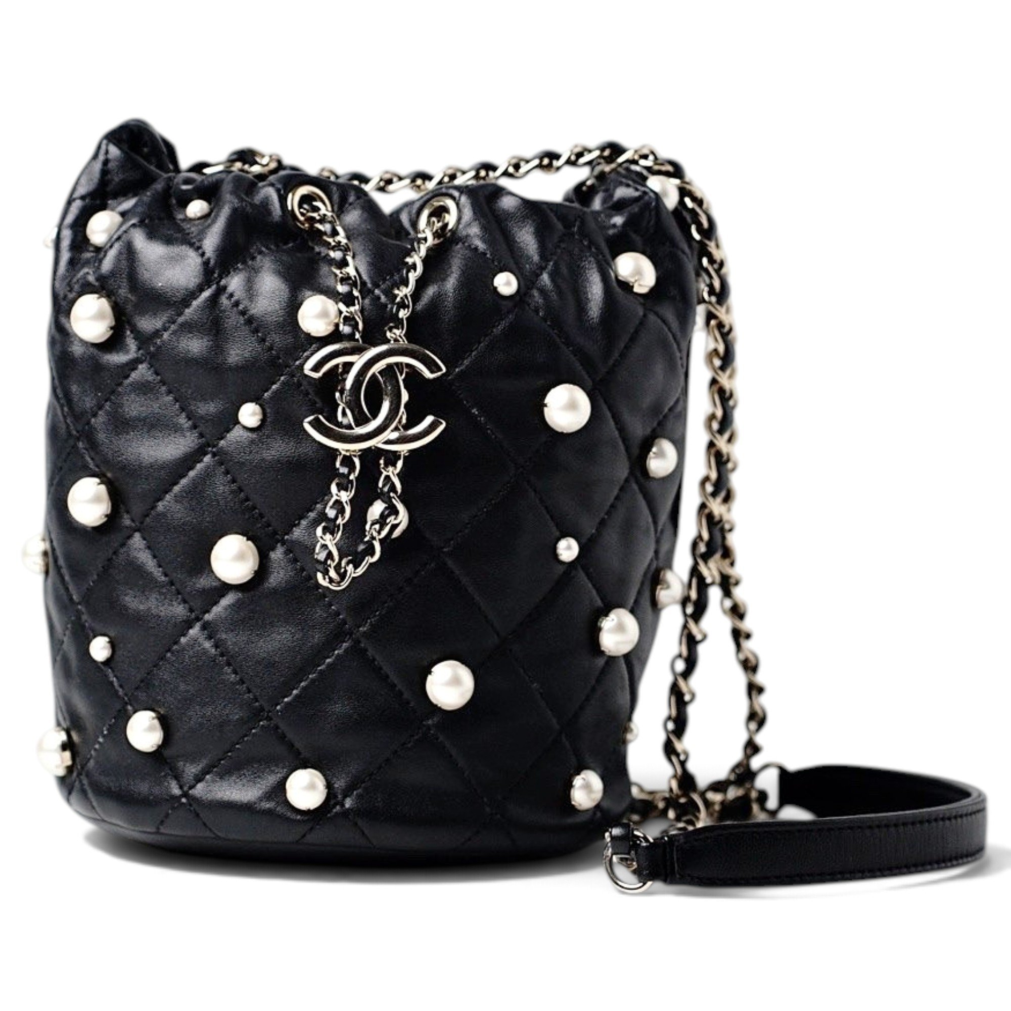 Gabrielle Bucket leather handbag