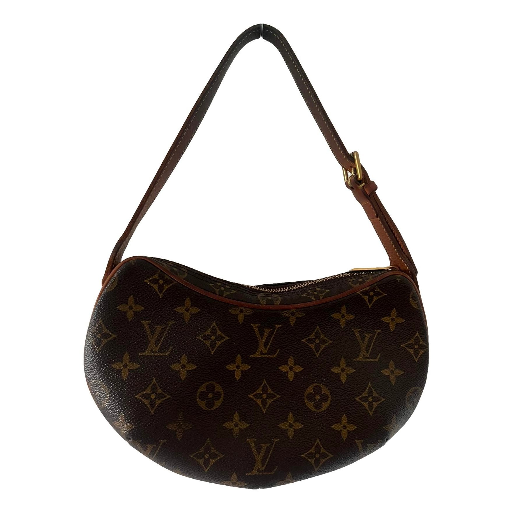Croissant cloth handbag