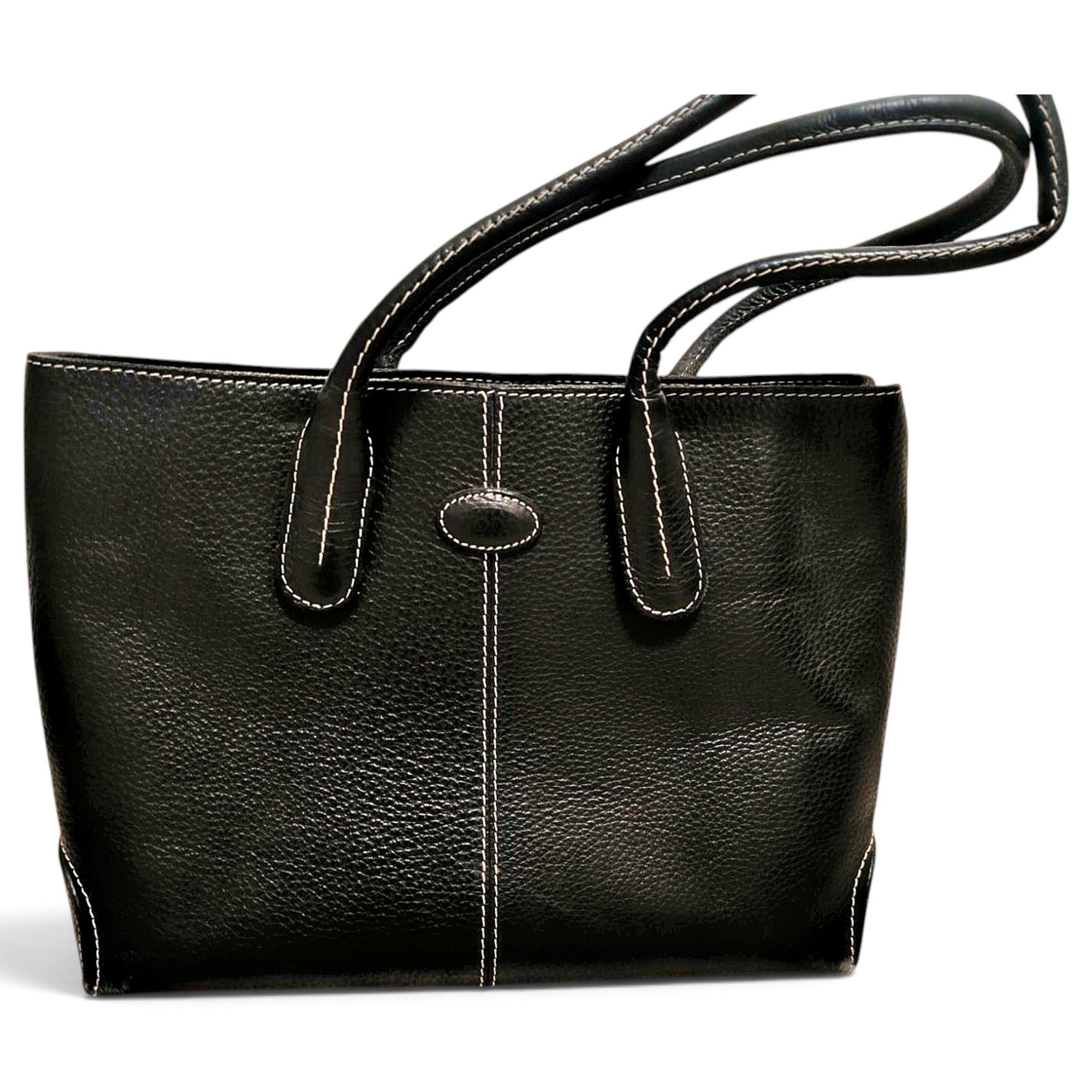 D Bag leather tote