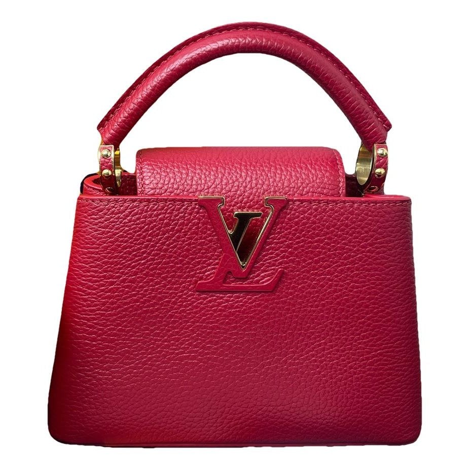 Capucines leather handbag