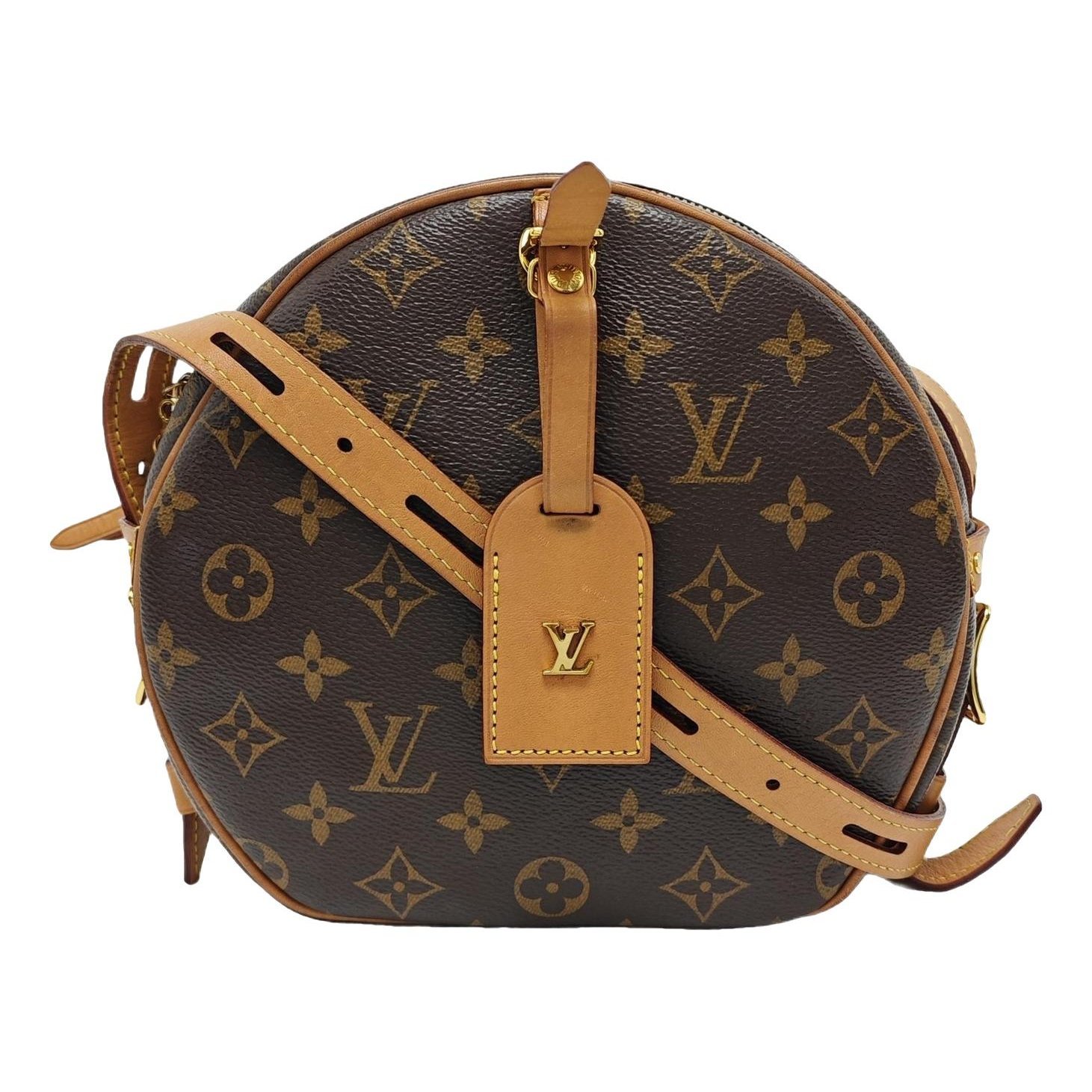 Micro boite chapeau leather handbag
