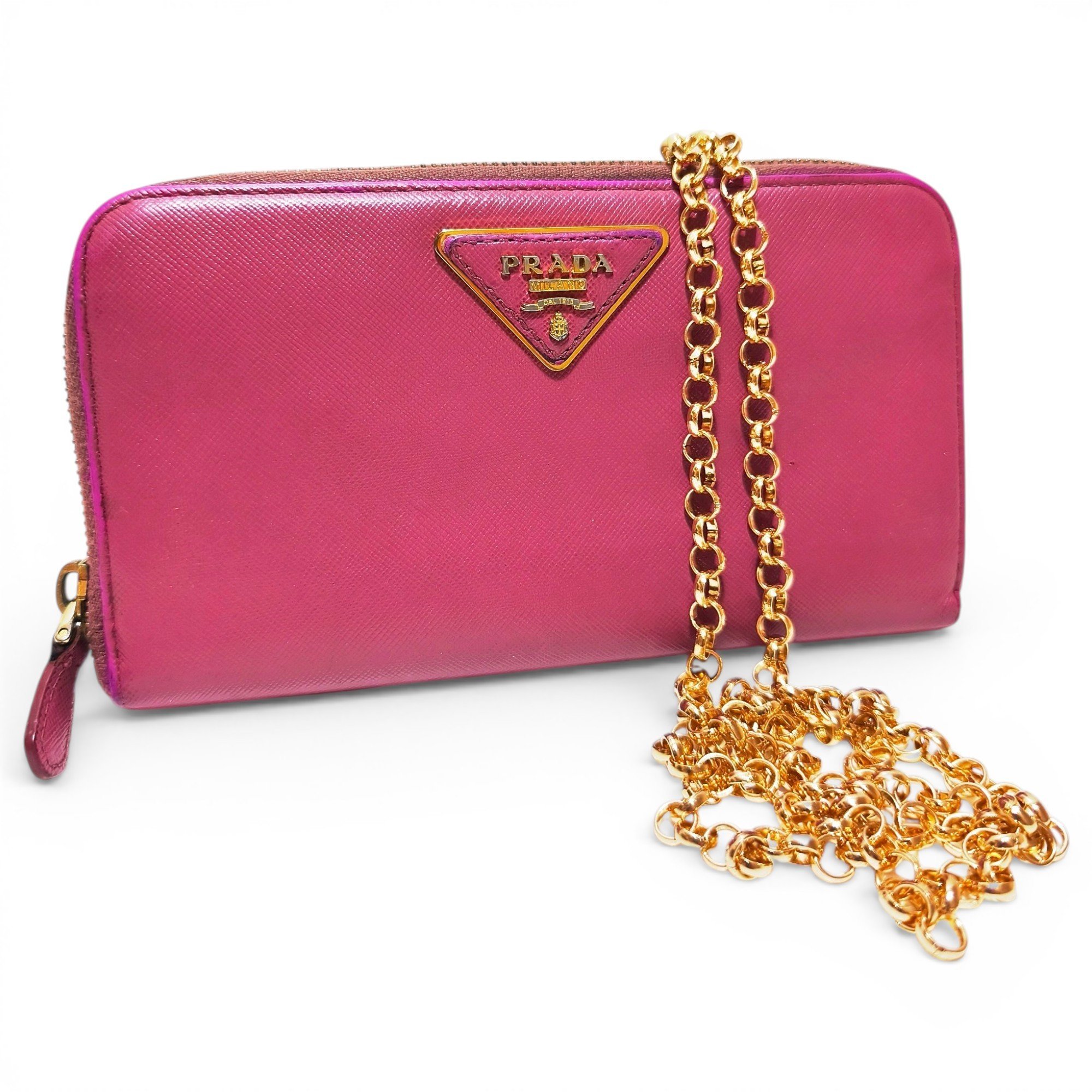 Leather crossbody bag