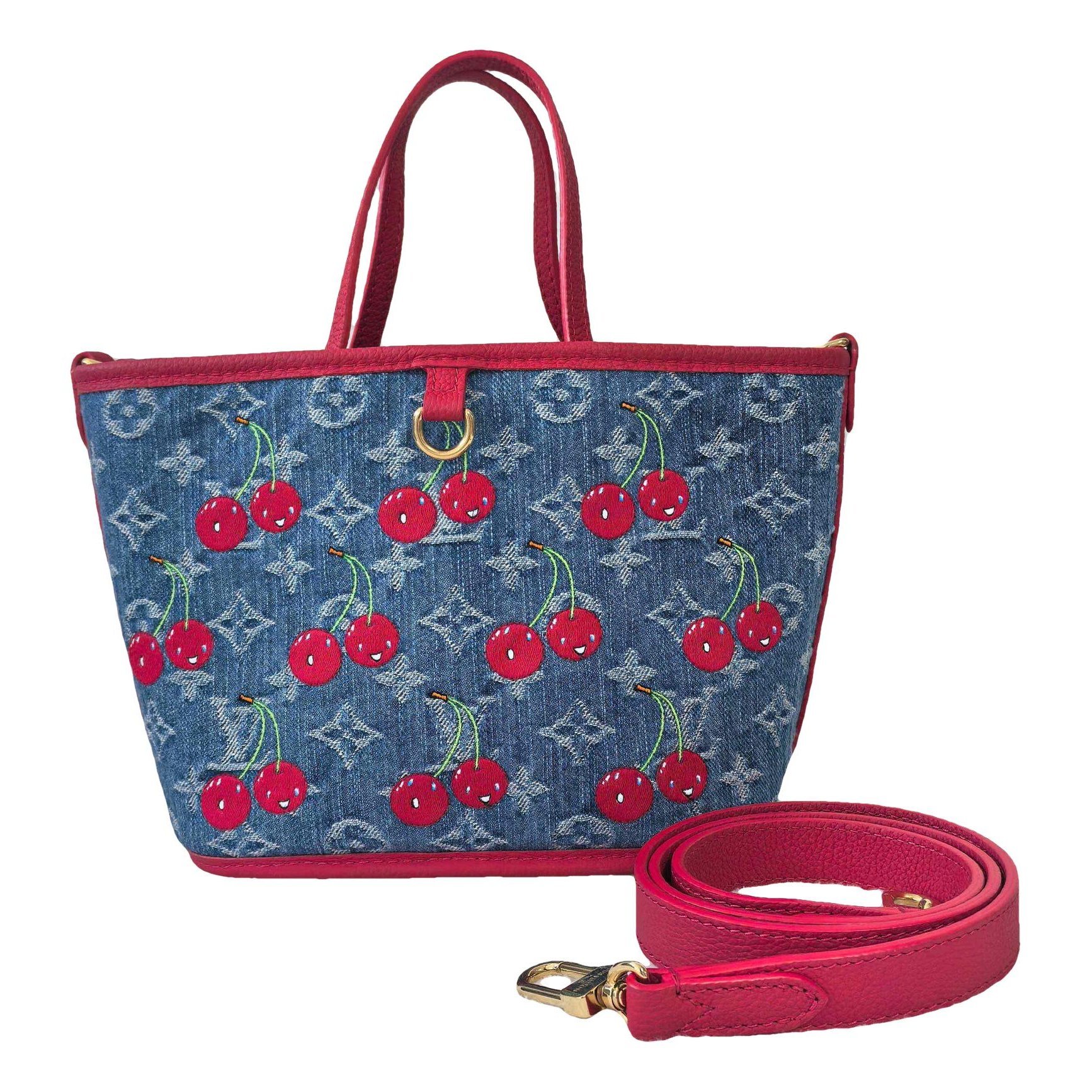 Louis Vuitton Neverfull leather handbag