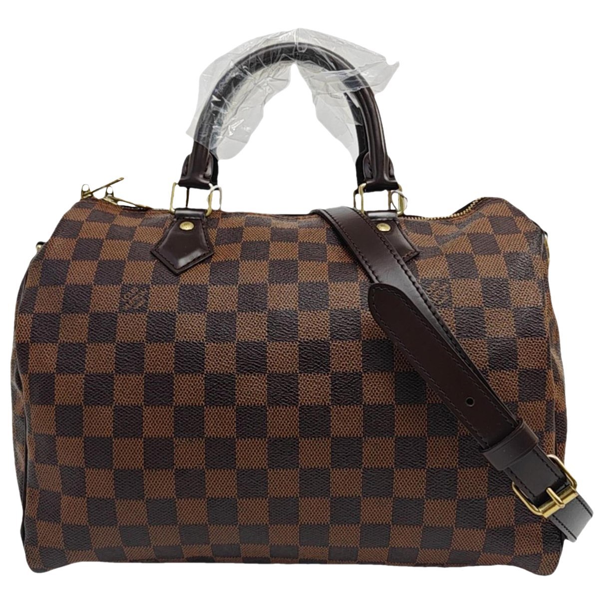 Nano Speedy / Mini HL leather handbag