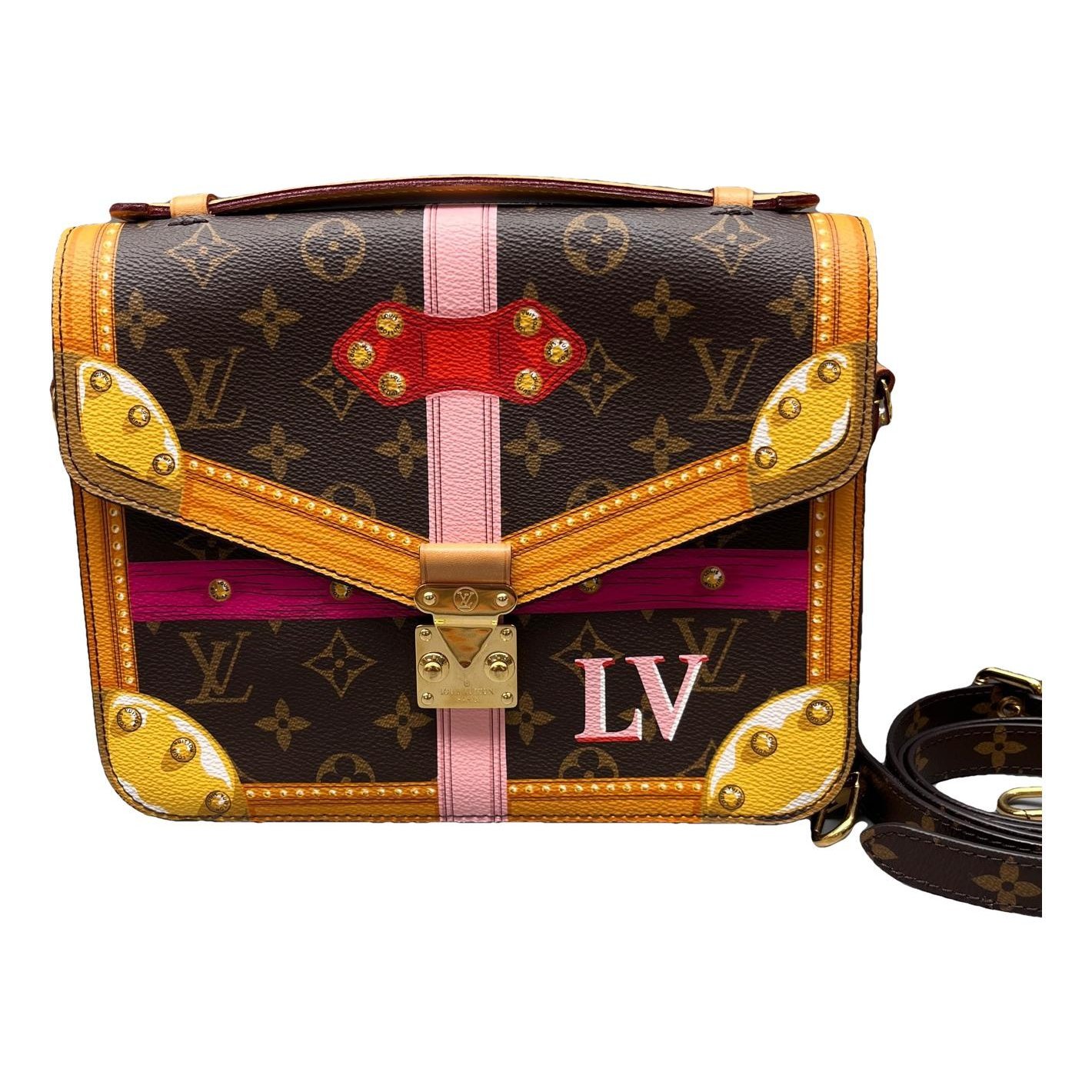 Metis leather handbag