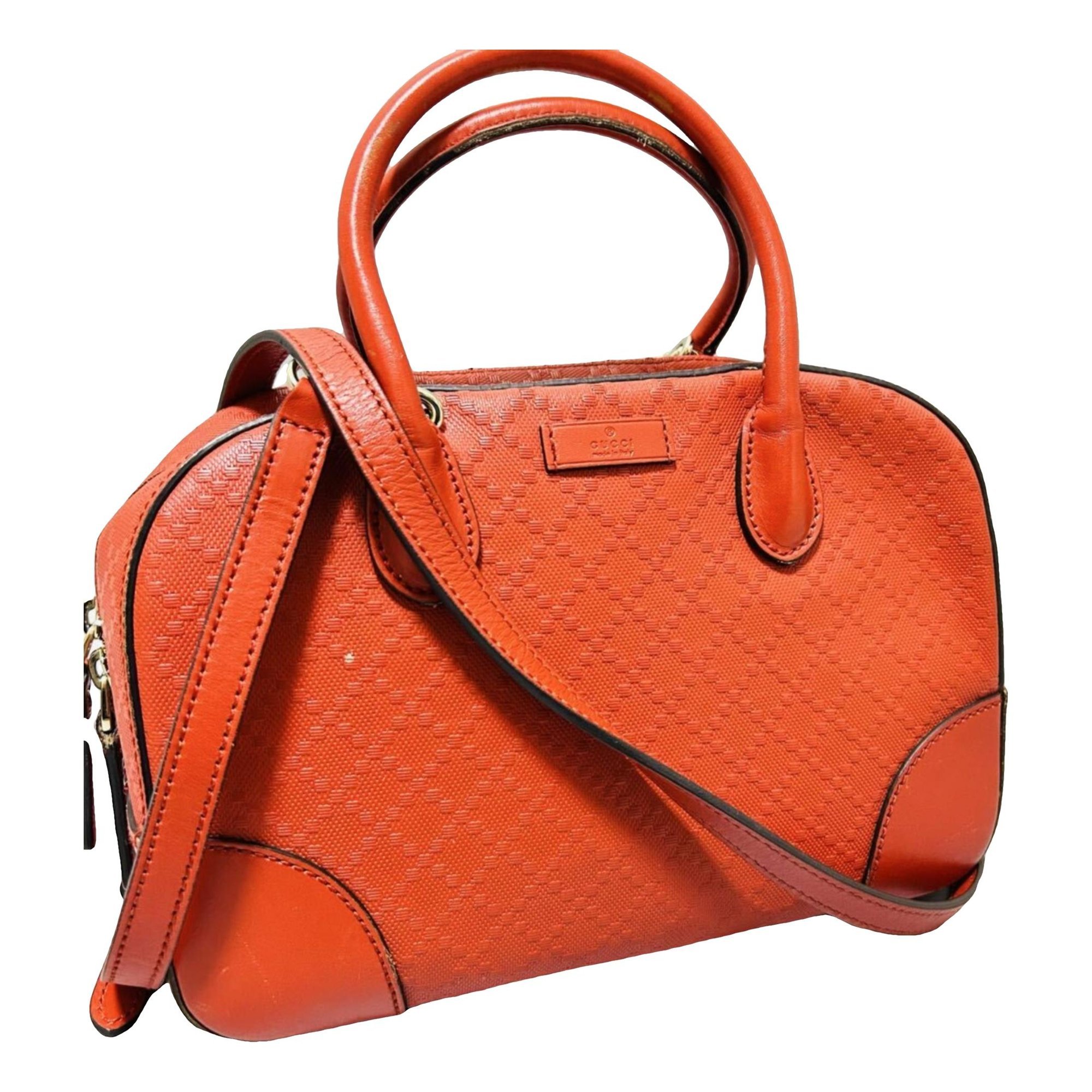 Bright Bit leather handbag