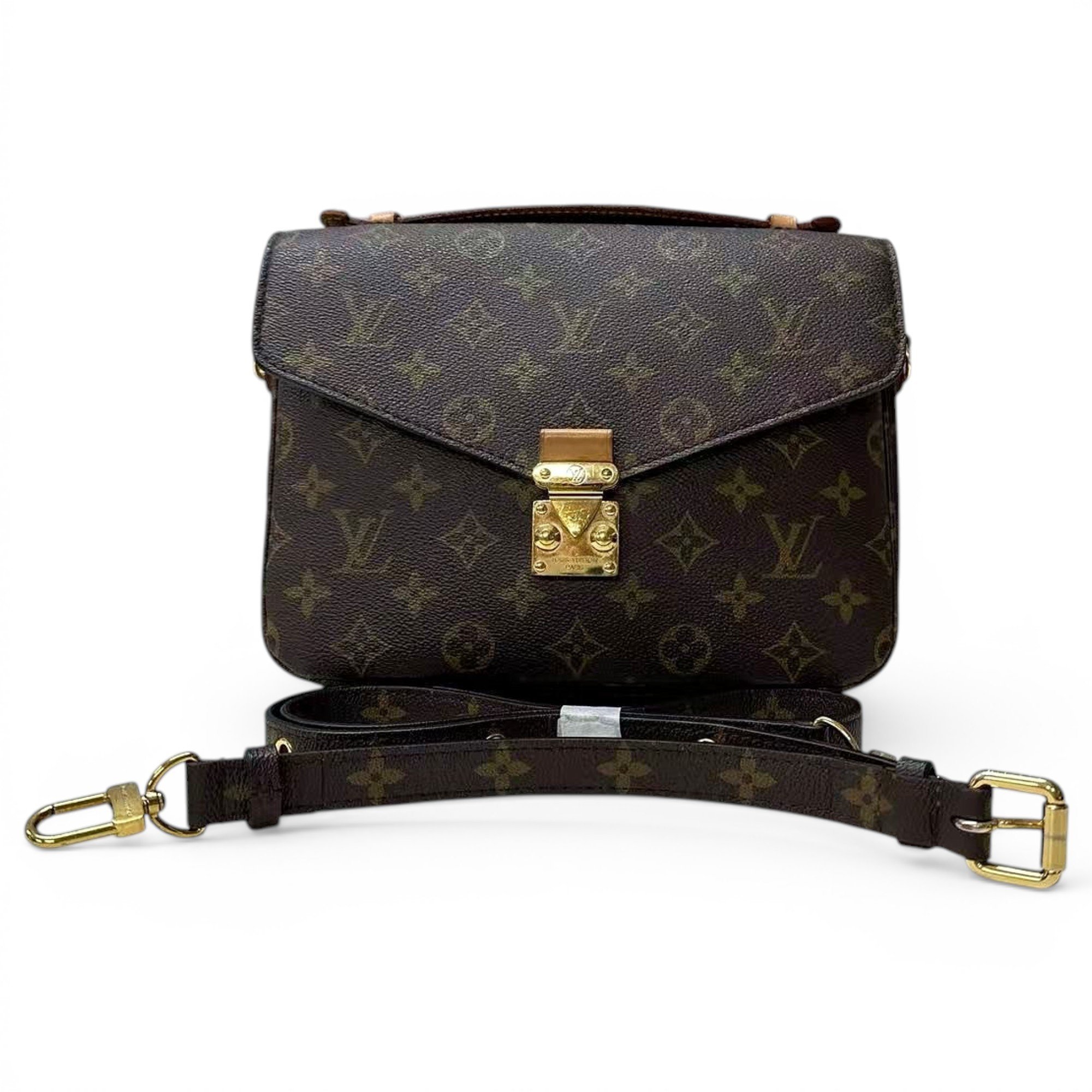 Metis leather handbag