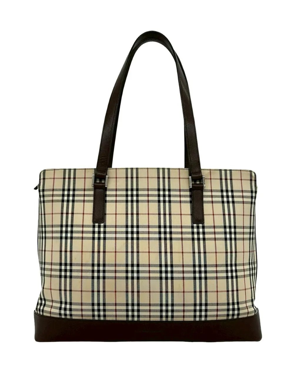 2000-2017 Nova Check Canvas tote bag