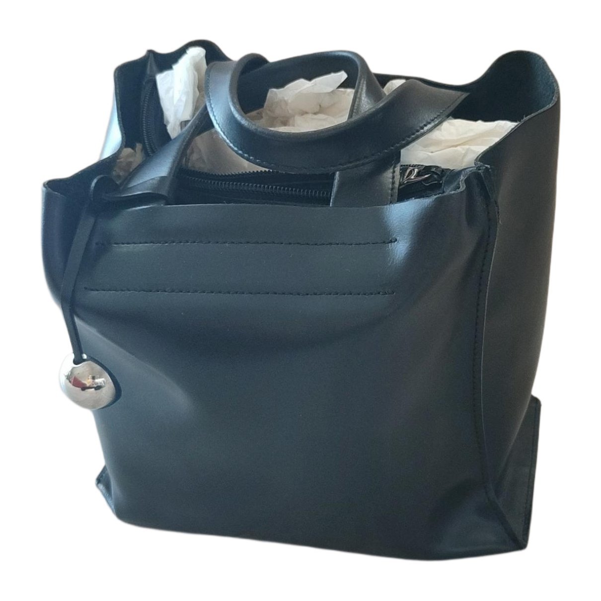 Leather handbag