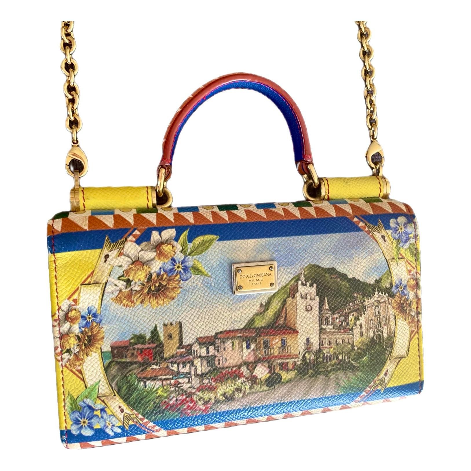 Sicily leather crossbody bag