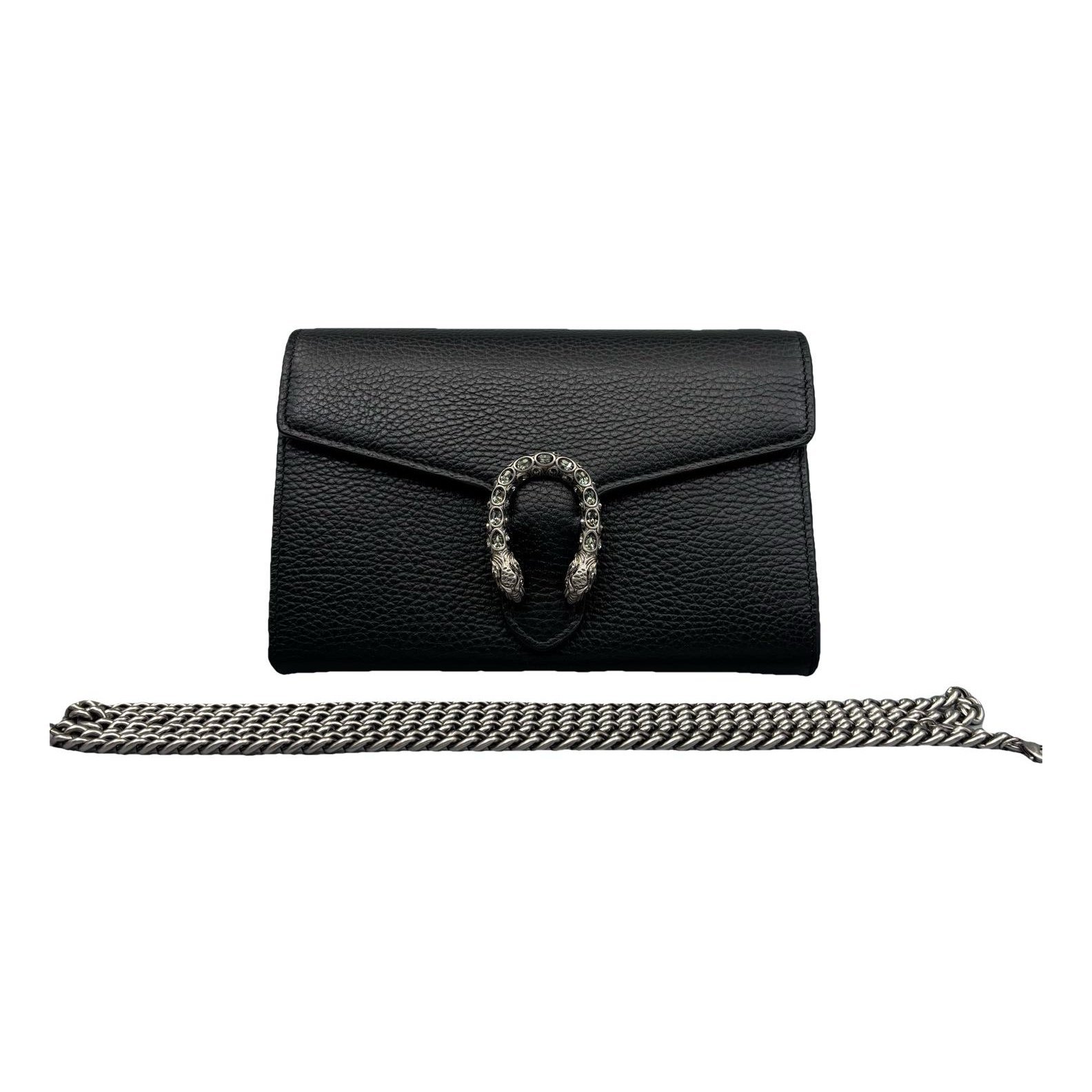 Dionysus Chain Wallet leather handbag