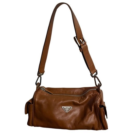 Prada Pocket leather handbag